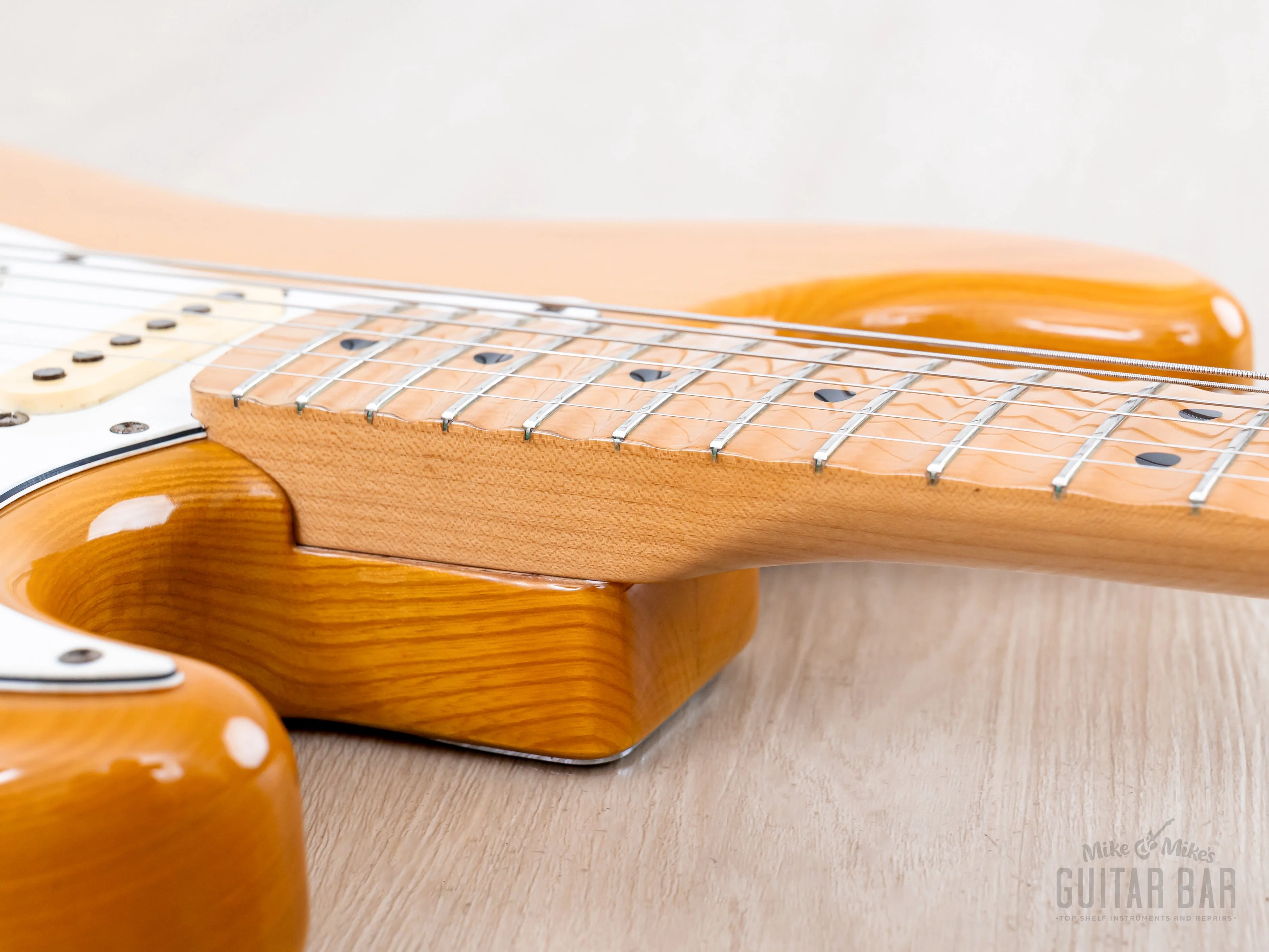 1991 Fender '72 Stratocaster ST72-750SC Natural Yngwie-Spec w/ Scalloped Board, Japan MIJ Fujigen - Image 6