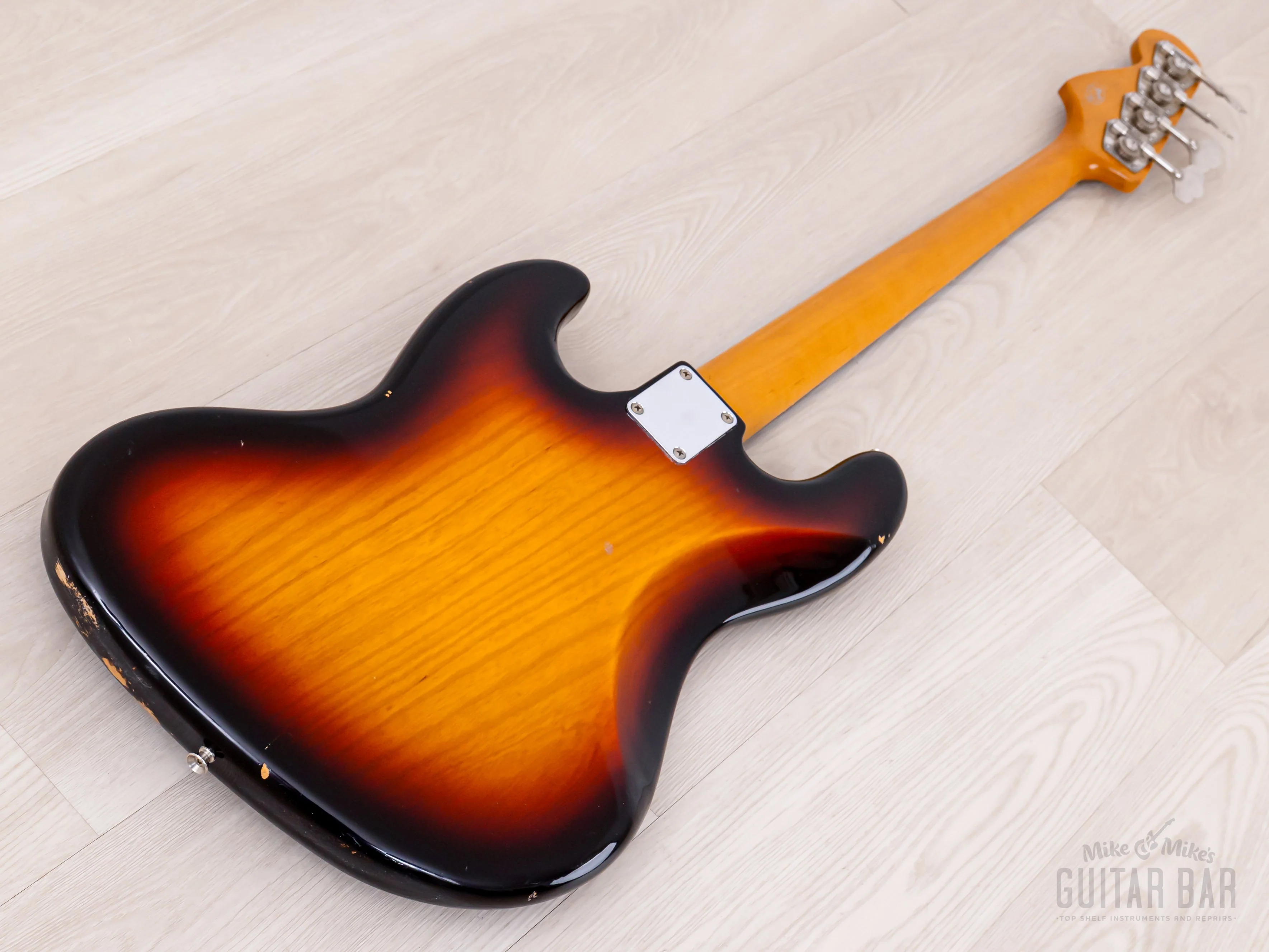 1991 Fender Extrad Custom Edition '62 Jazz Bass JB62-128, Nitro Lacquer w/ USA Parts & Case, Japan MIJ - Image 14