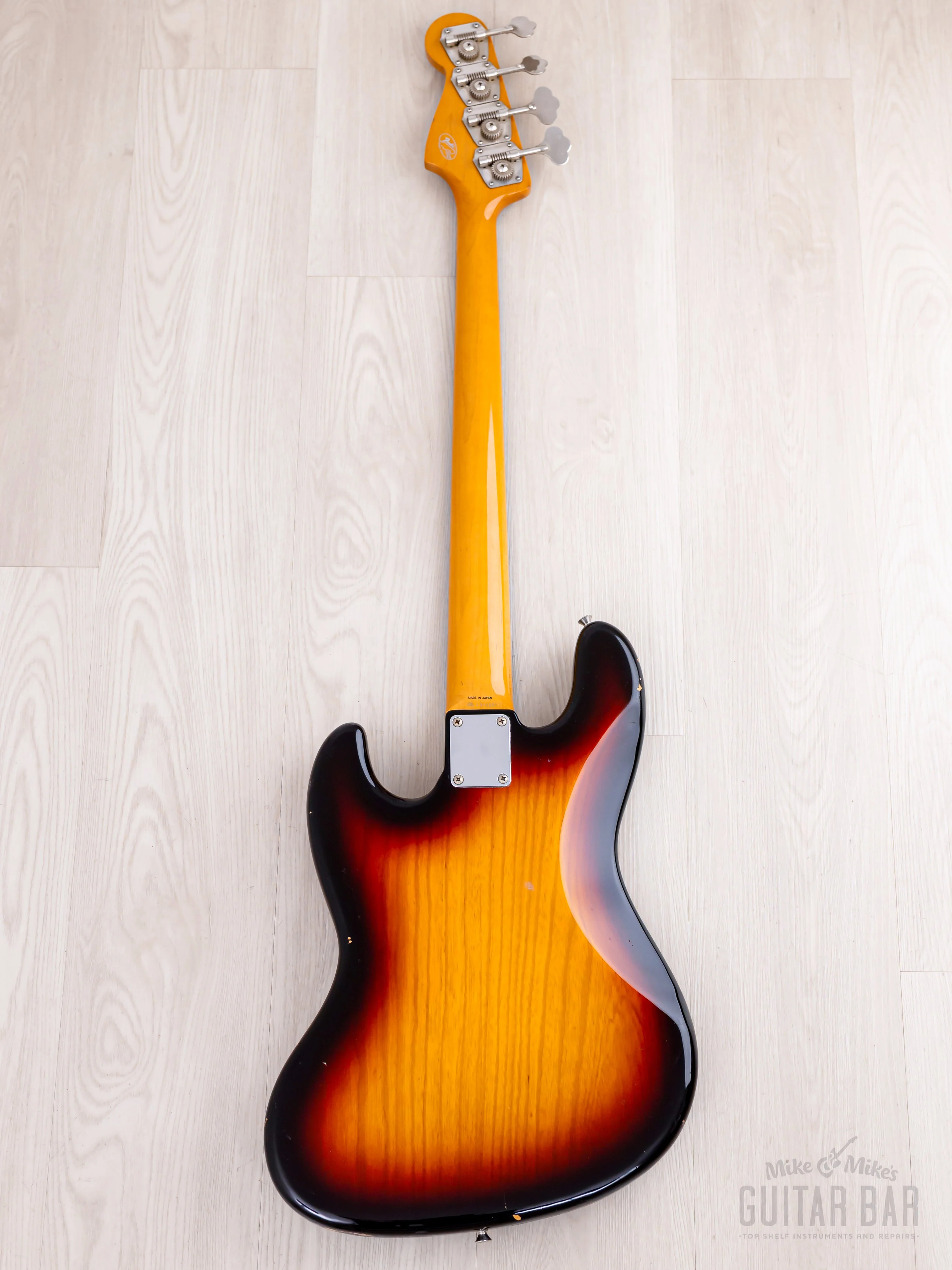 1991 Fender Extrad Custom Edition '62 Jazz Bass JB62-128, Nitro Lacquer w/ USA Parts & Case, Japan MIJ - Image 3