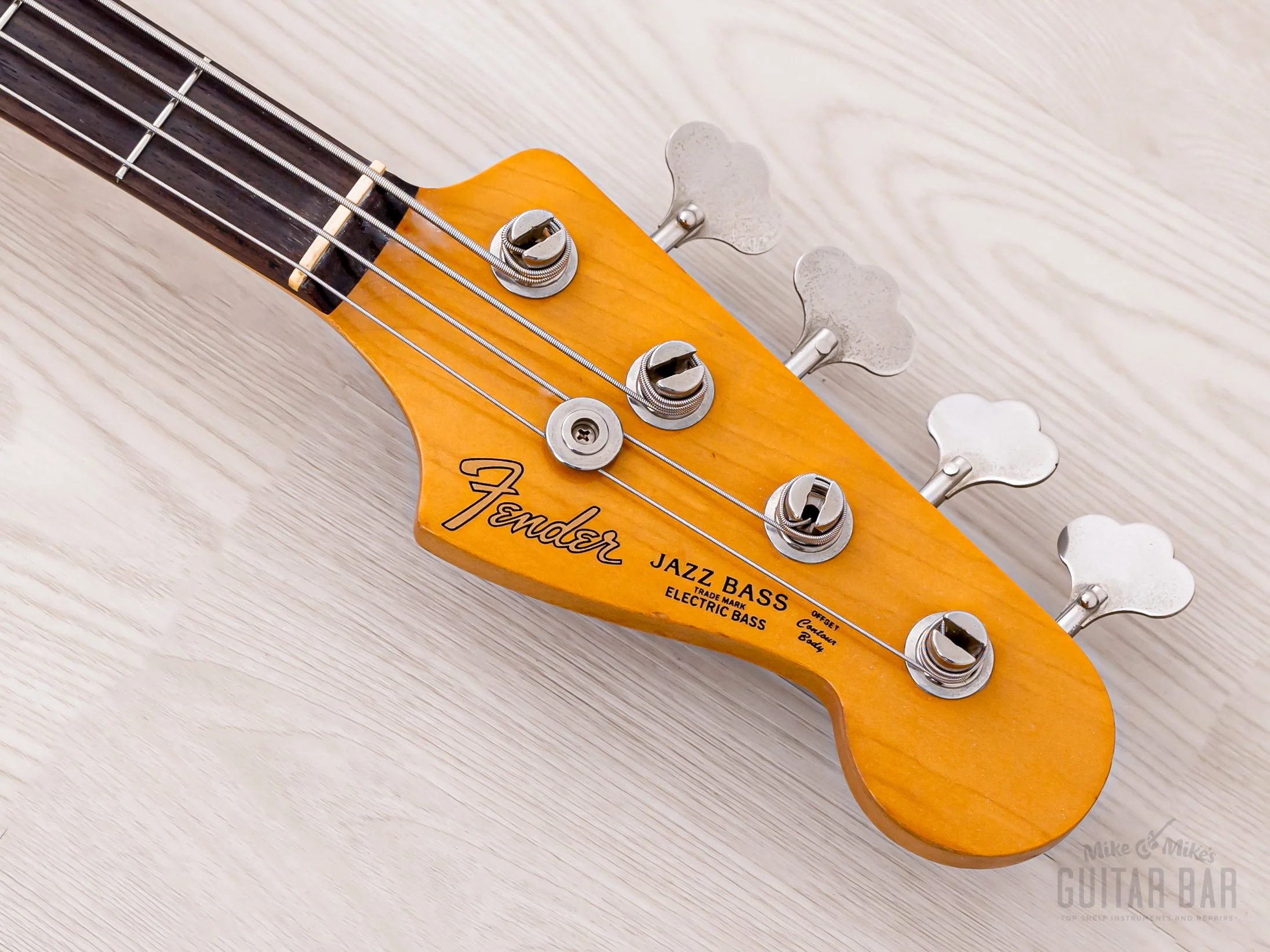 1991 Fender Extrad Custom Edition '62 Jazz Bass JB62-128, Nitro Lacquer w/ USA Parts & Case, Japan MIJ - Image 4