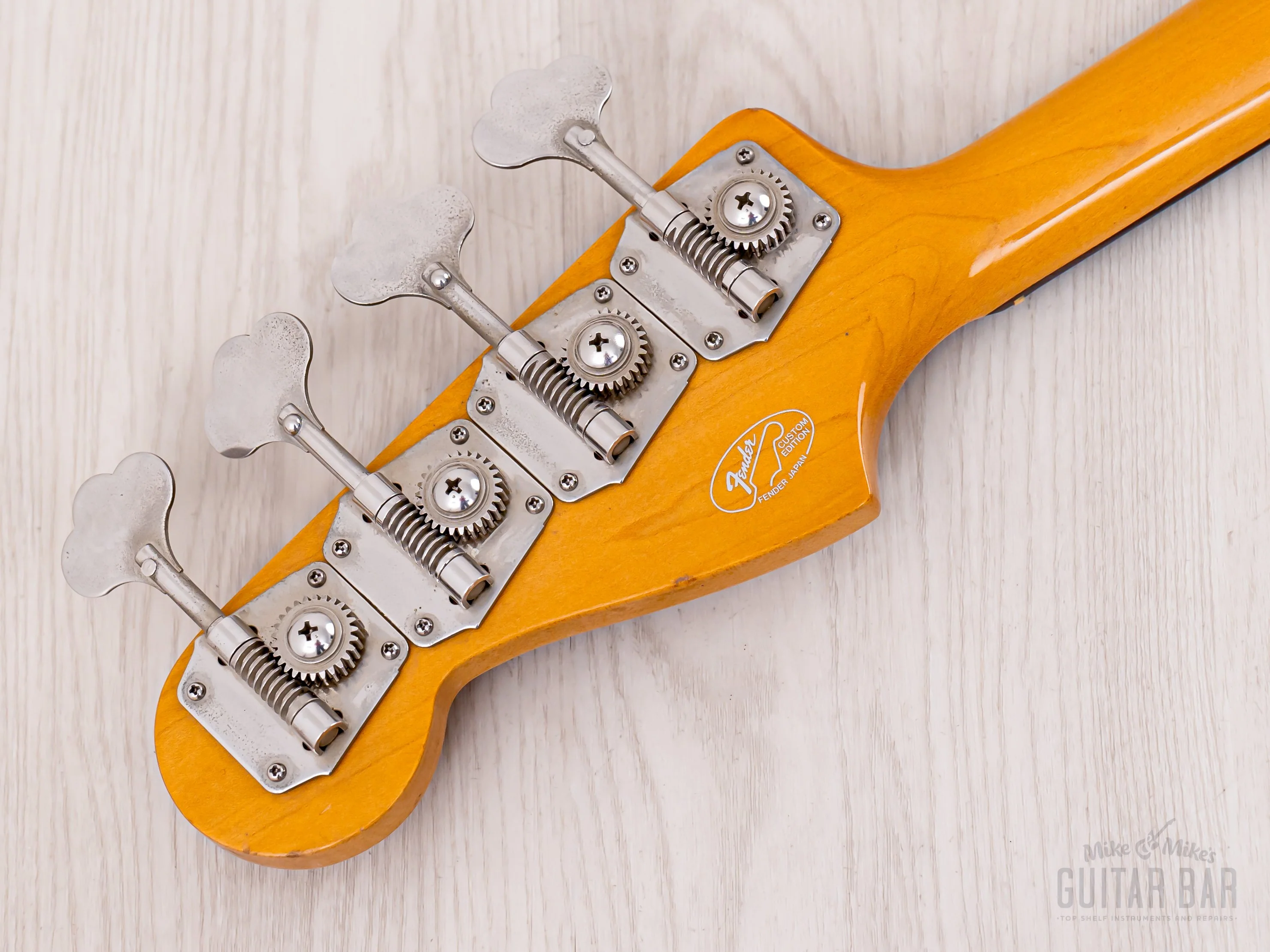 1991 Fender Extrad Custom Edition '62 Jazz Bass JB62-128, Nitro Lacquer w/ USA Parts & Case, Japan MIJ - Image 5