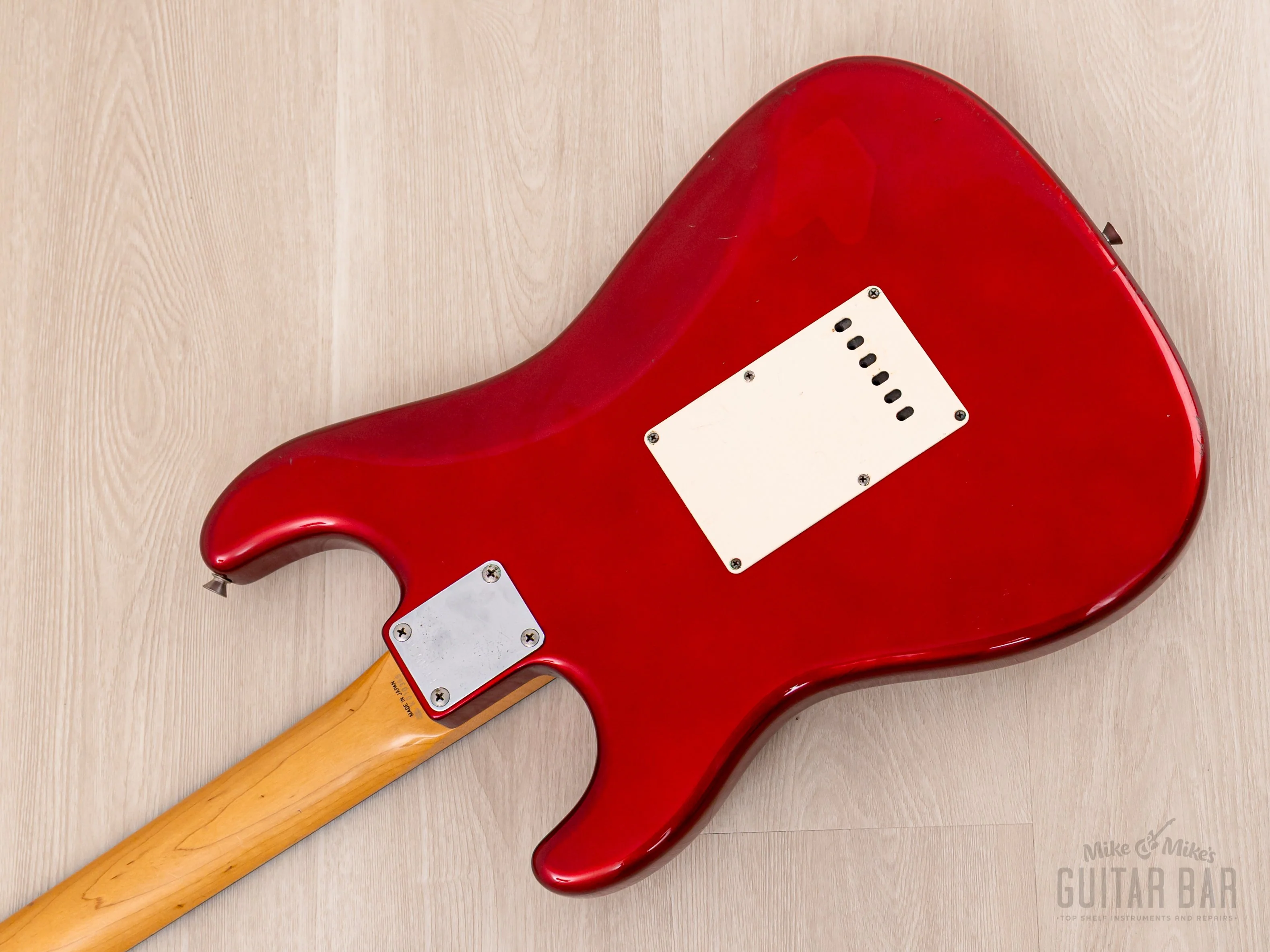1991 Fender Order Made Stratocaster '62 Vintage Reissue Candy Apple Red + Headstock, Japan MIJ Fujigen - Image 15