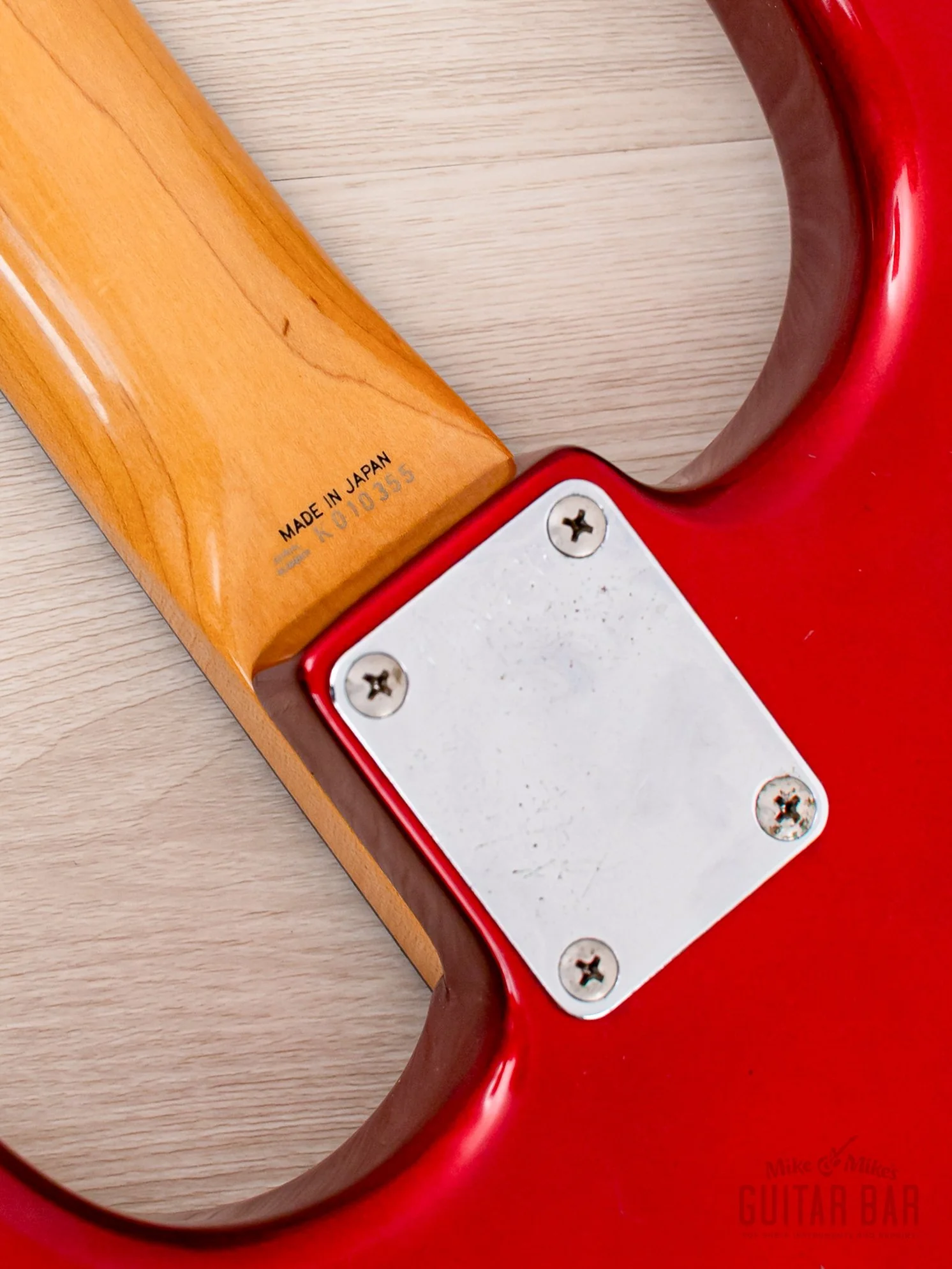 1991 Fender Order Made Stratocaster '62 Vintage Reissue Candy Apple Red + Headstock, Japan MIJ Fujigen - Image 18