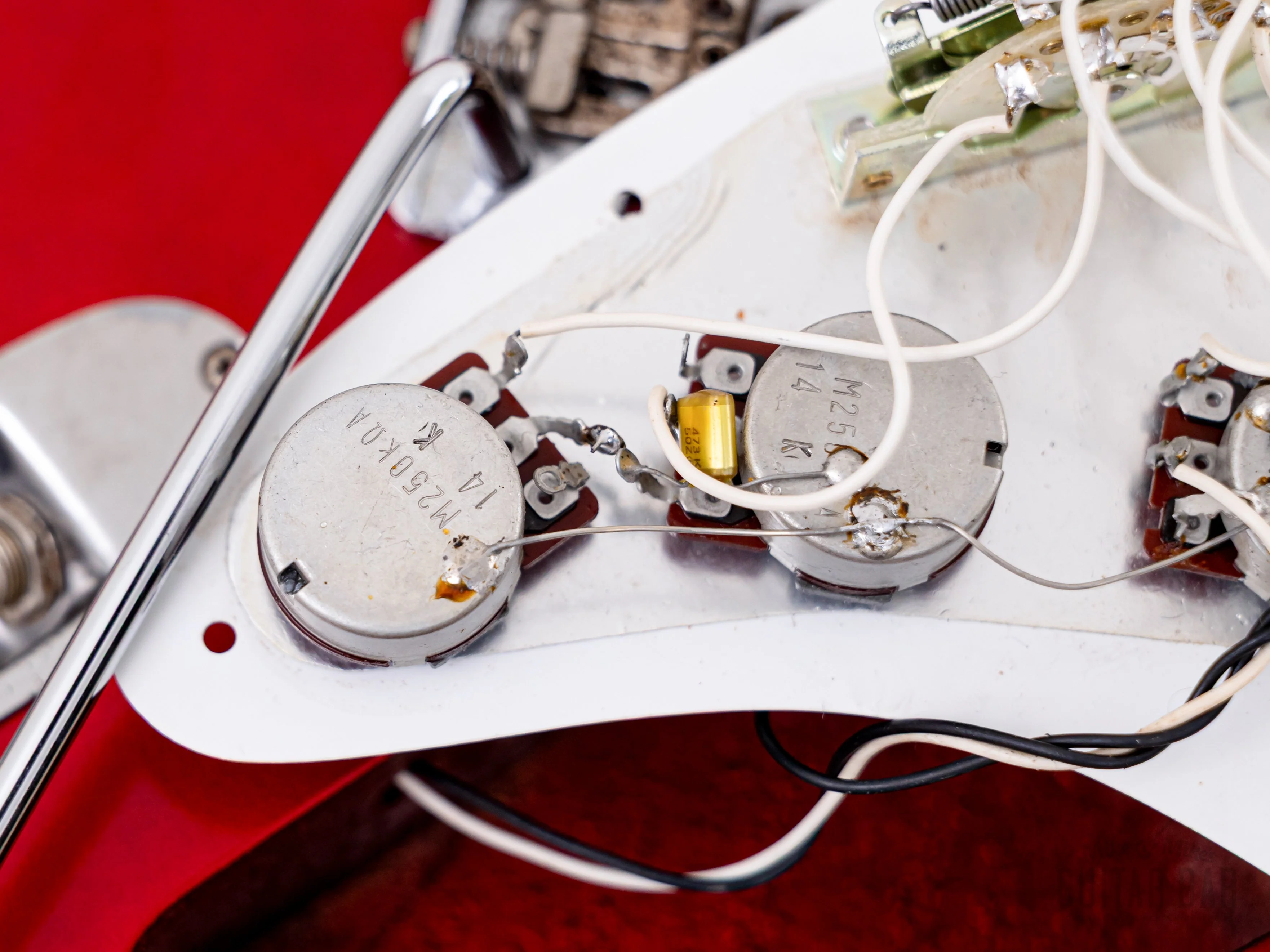 1991 Fender Order Made Stratocaster '62 Vintage Reissue Candy Apple Red + Headstock, Japan MIJ Fujigen - Image 21