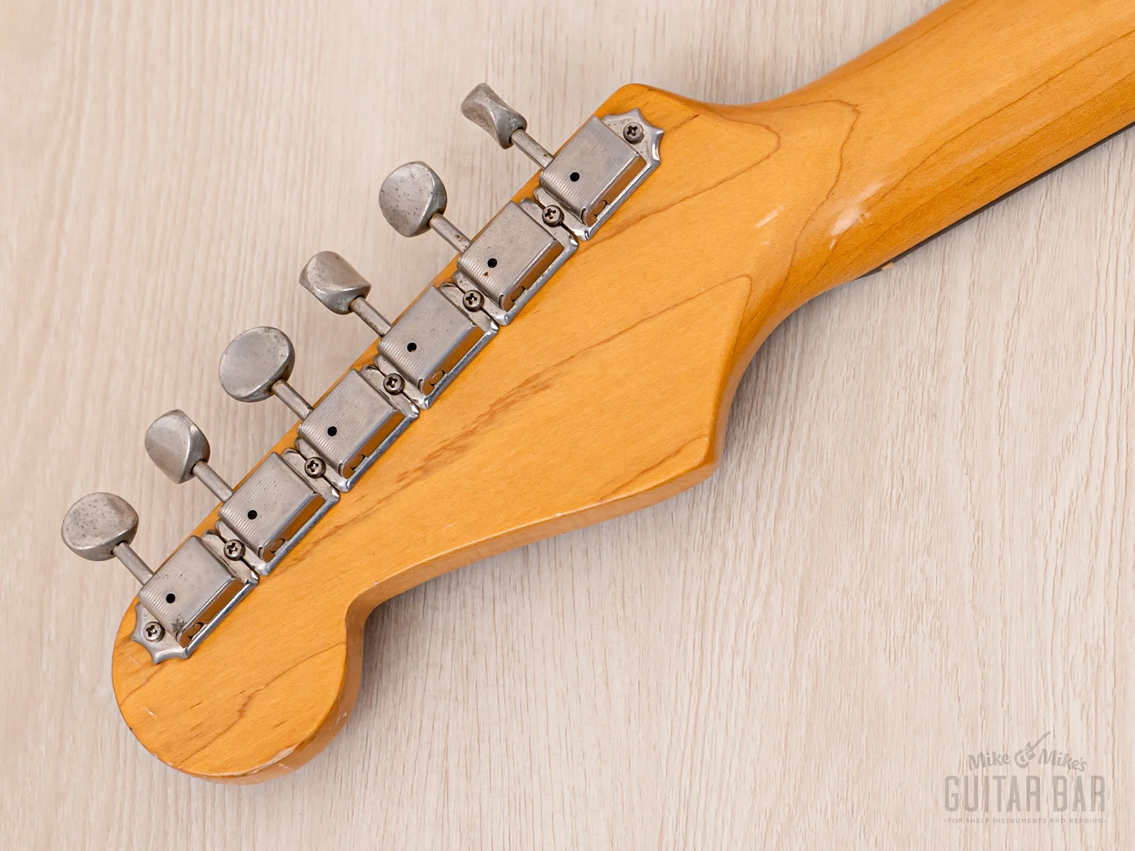 1991 Fender Order Made Stratocaster '62 Vintage Reissue Candy Apple Red + Headstock, Japan MIJ Fujigen - Image 5