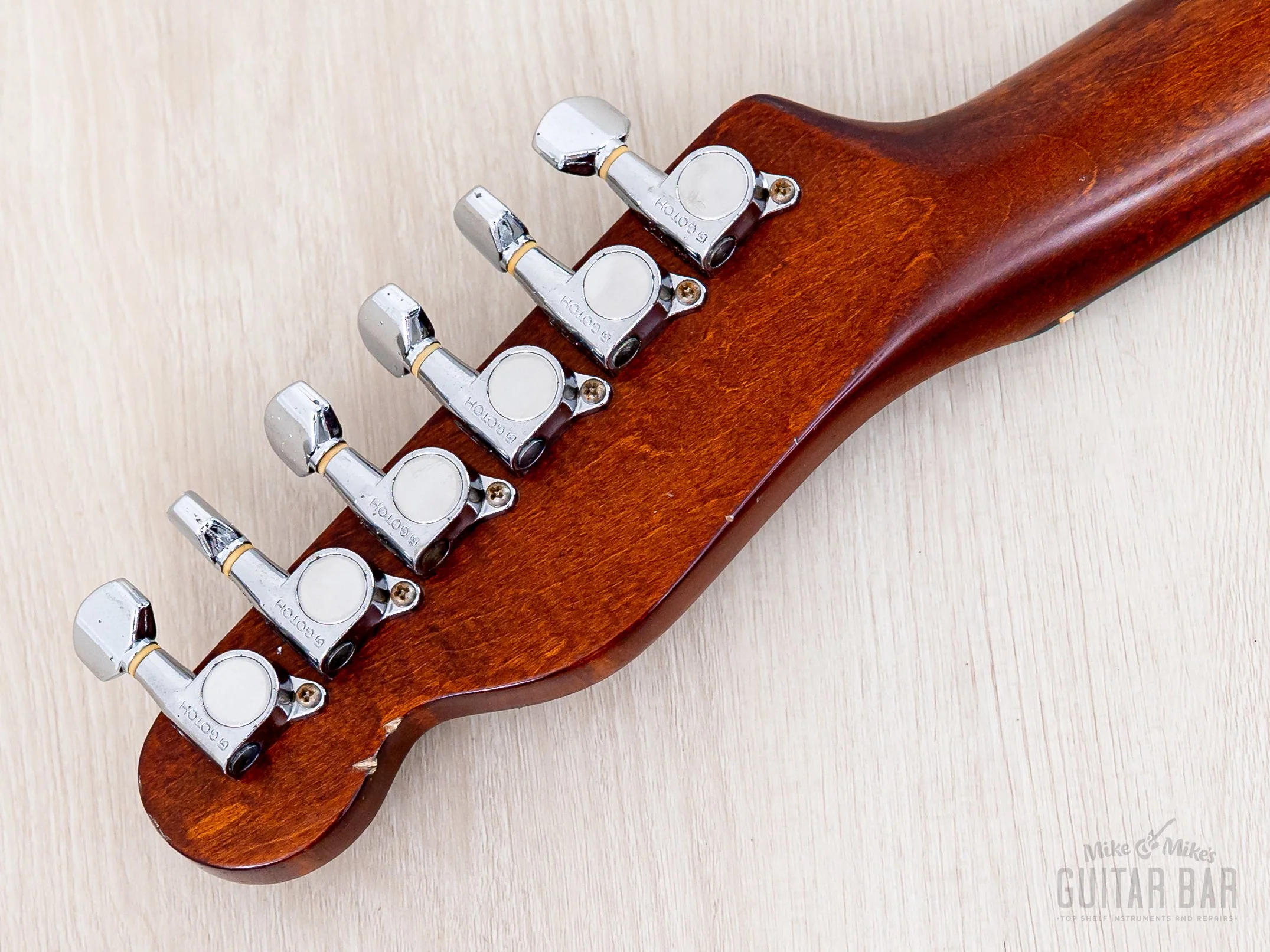1991 Fender Order Made Telecaster ‘72 Vintage Teissue TL72 Satin Walnut Lacquer, Japan MIJ Fujigen - Image 5
