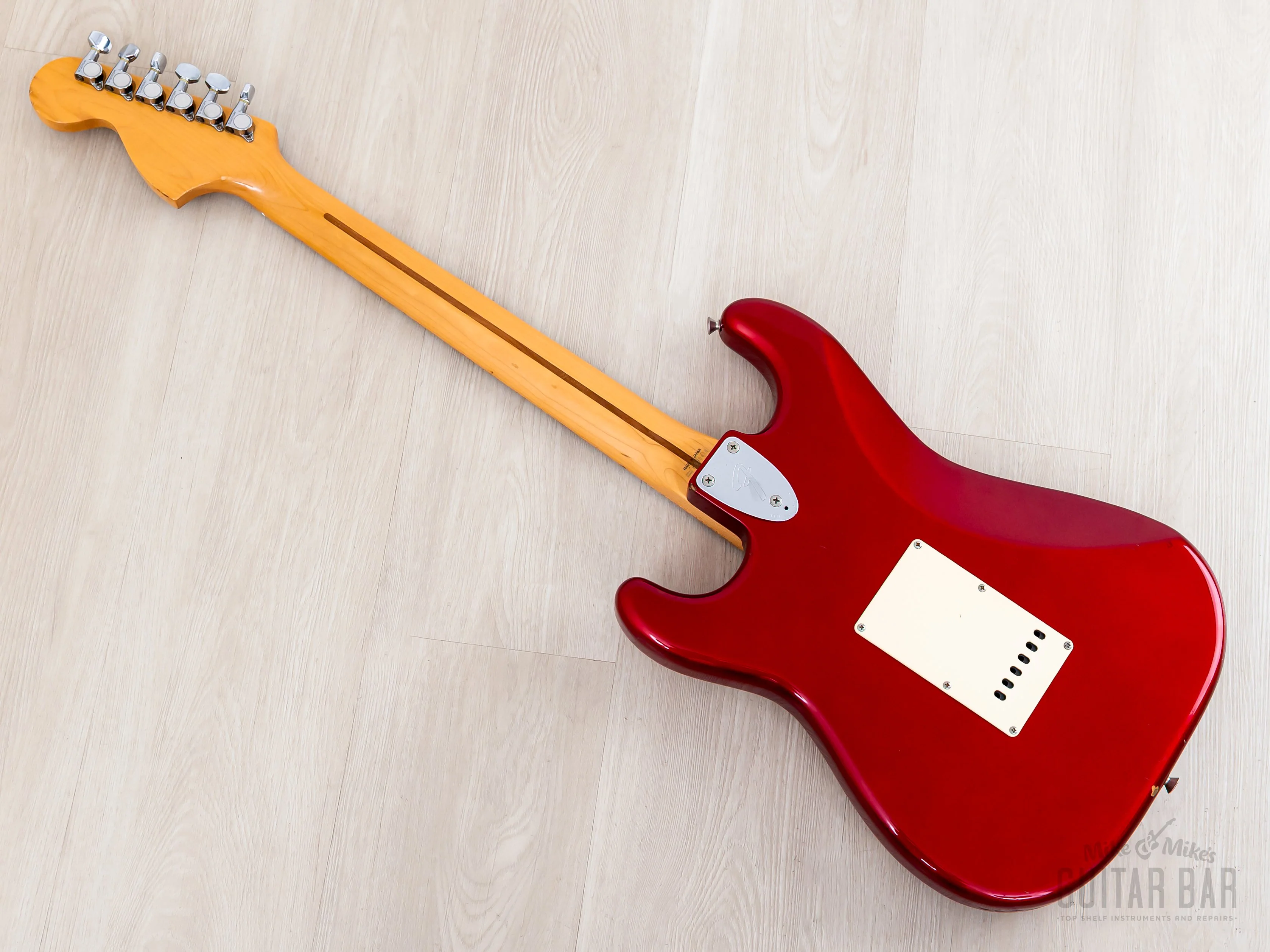 1991 Fender Stratocaster '72 Vintage Reissue ST72-500 Candy Apple Red, Japan MIJ Fujigen - Image 13
