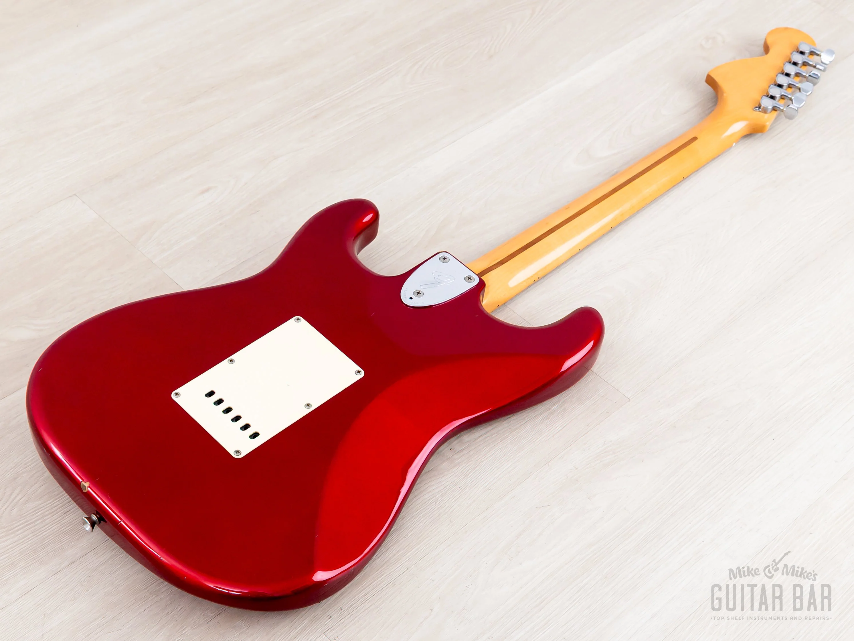 1991 Fender Stratocaster '72 Vintage Reissue ST72-500 Candy Apple Red, Japan MIJ Fujigen - Image 14