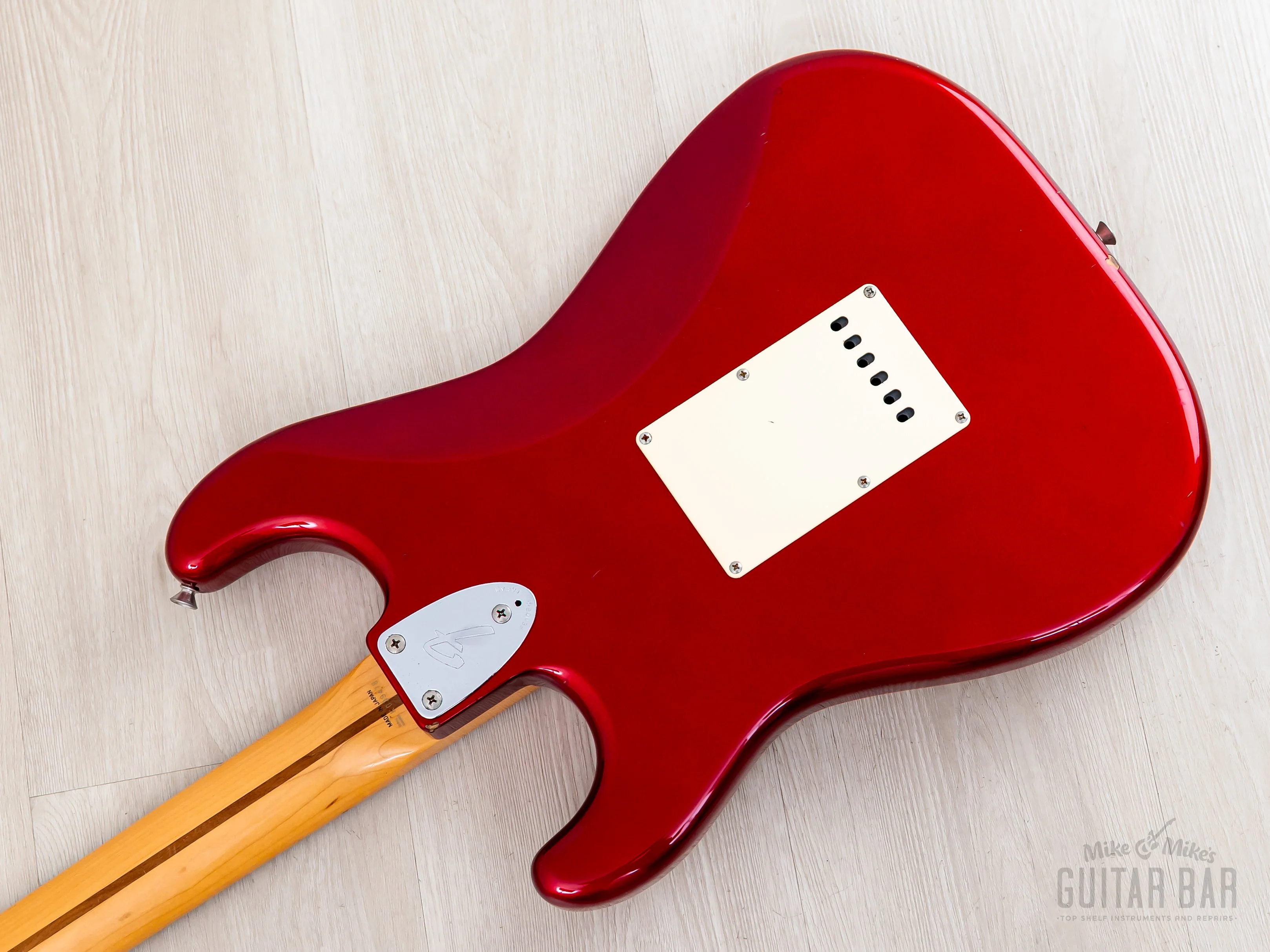 1991 Fender Stratocaster '72 Vintage Reissue ST72-500 Candy Apple Red, Japan MIJ Fujigen - Image 15