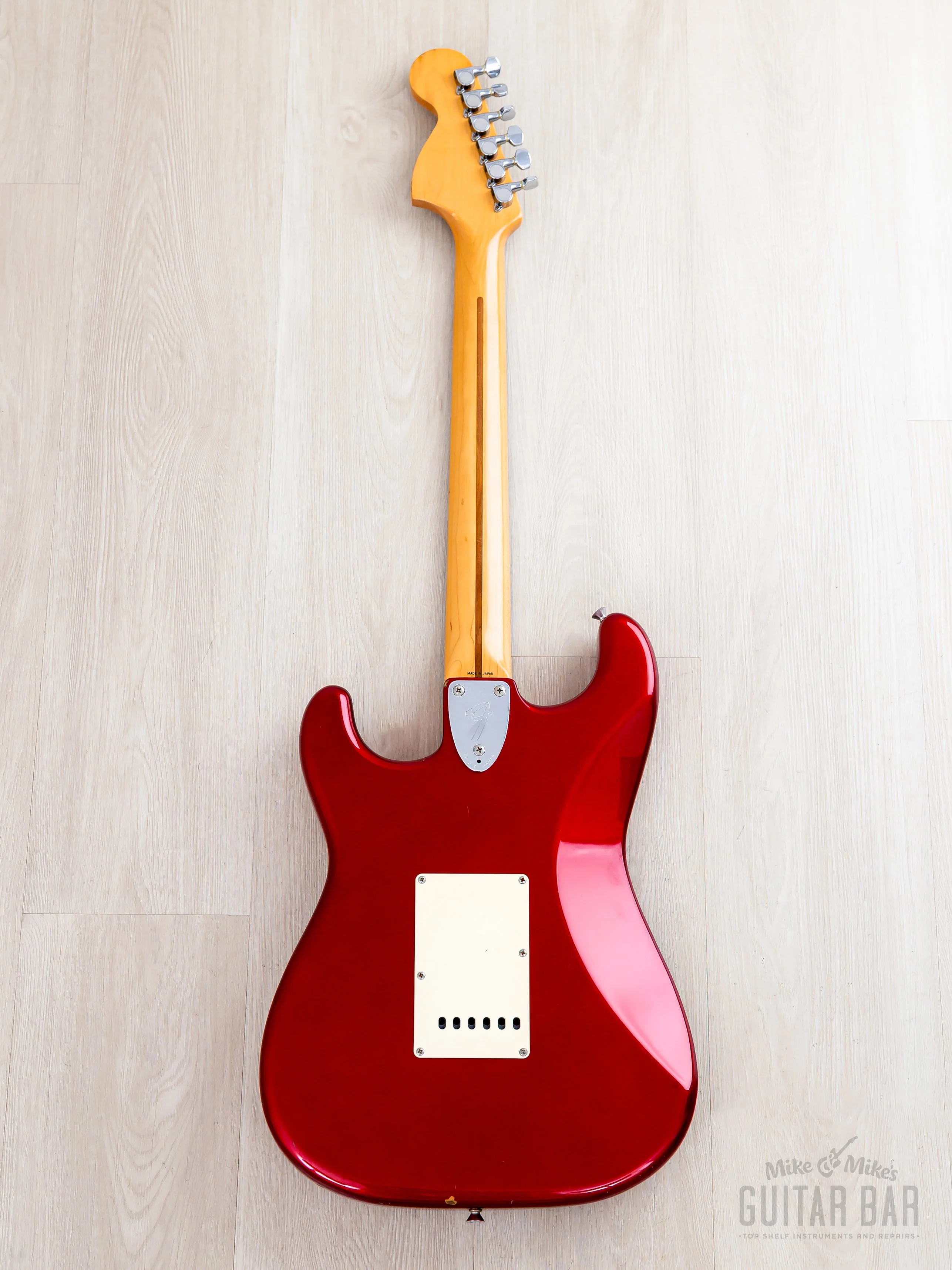 1991 Fender Stratocaster '72 Vintage Reissue ST72-500 Candy Apple Red, Japan MIJ Fujigen - Image 3