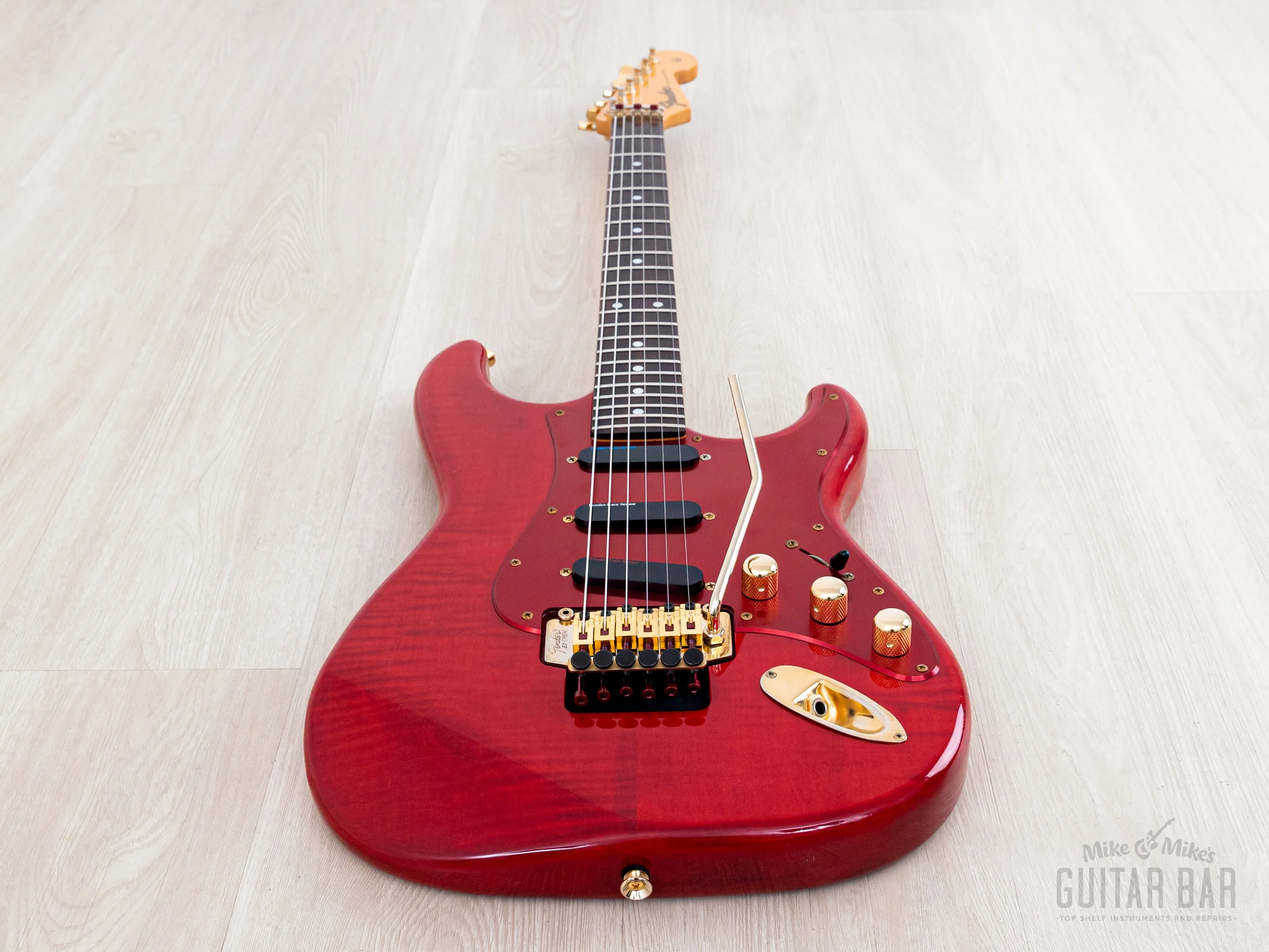 1991 Fender Stratocaster STR-1300 LSR Non-Catalog w/ USA Lace Sensor, Floyd Rose & Case, Japan MIJ Fujigen - Image 10