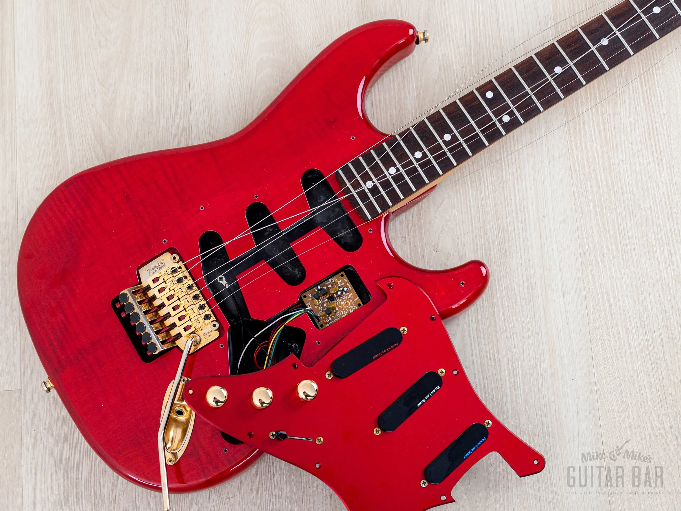 1991 Fender Stratocaster STR-1300 LSR Non-Catalog w/ USA Lace Sensor, Floyd Rose & Case, Japan MIJ Fujigen - Image 17