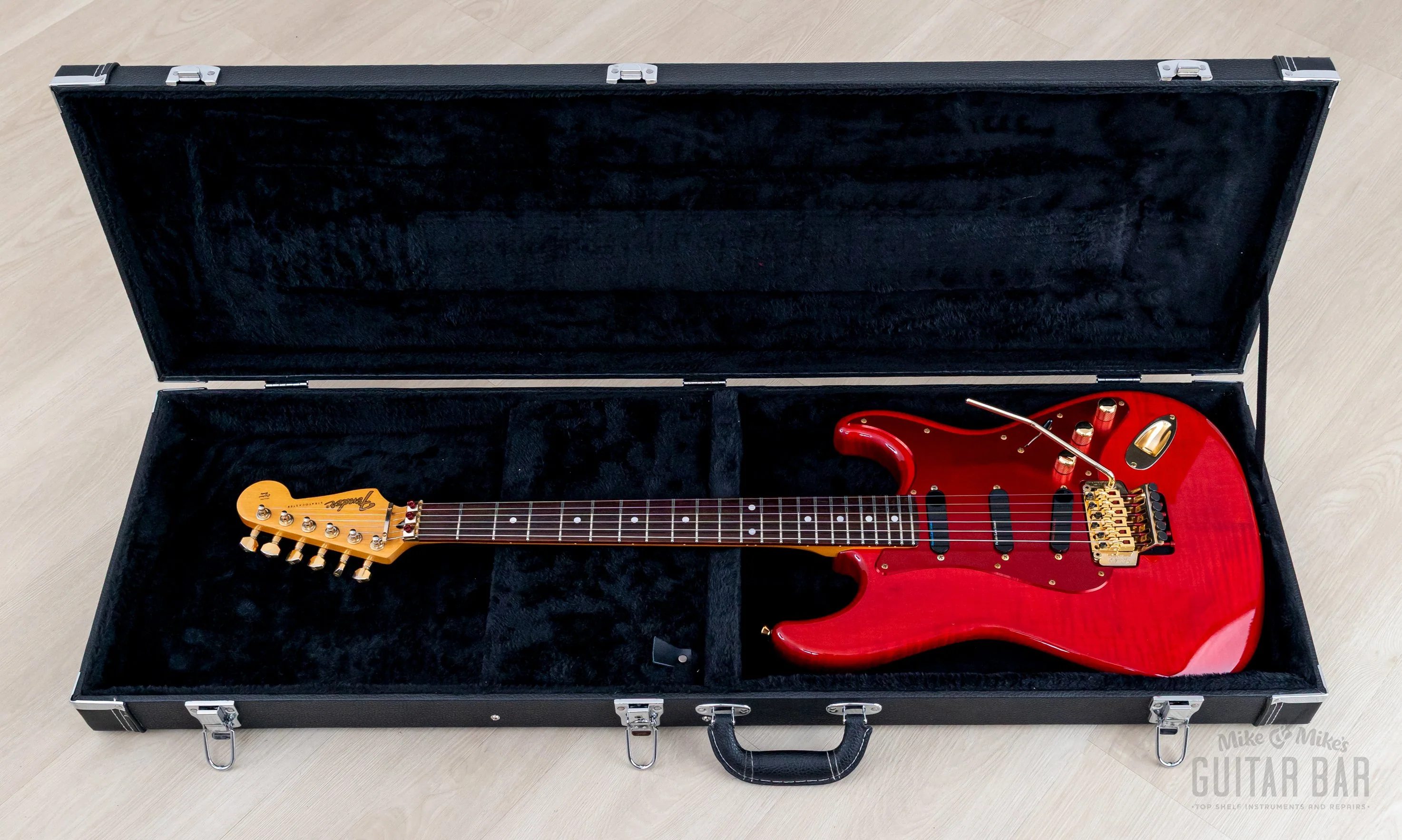 1991 Fender Stratocaster STR-1300 LSR Non-Catalog w/ USA Lace Sensor, Floyd Rose & Case, Japan MIJ Fujigen - Image 18
