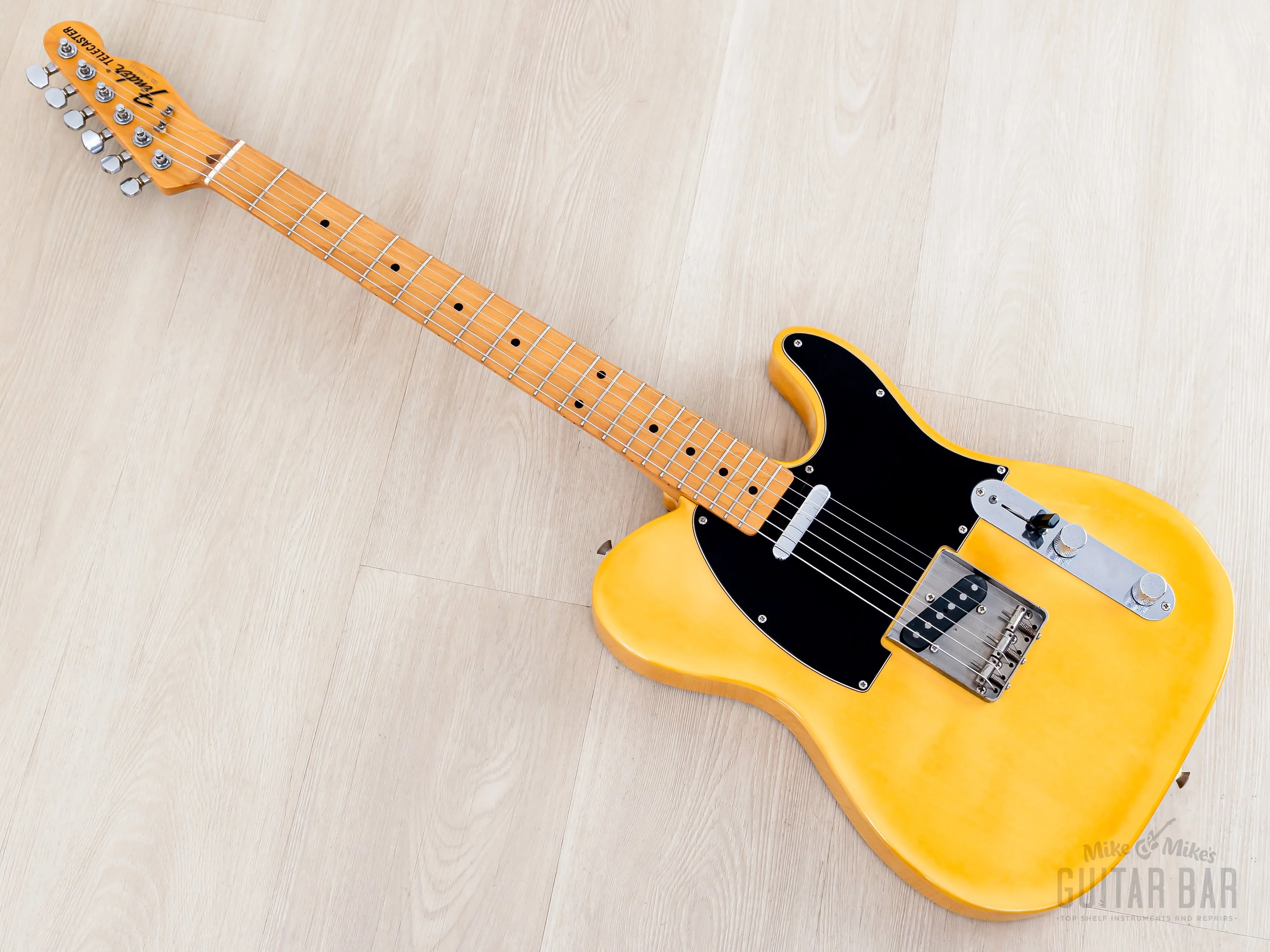1991 Fender Telecaster ‘72 Vintage Reissue TL72-500 Butterscotch, Japan MIJ Fujigen - Image 12