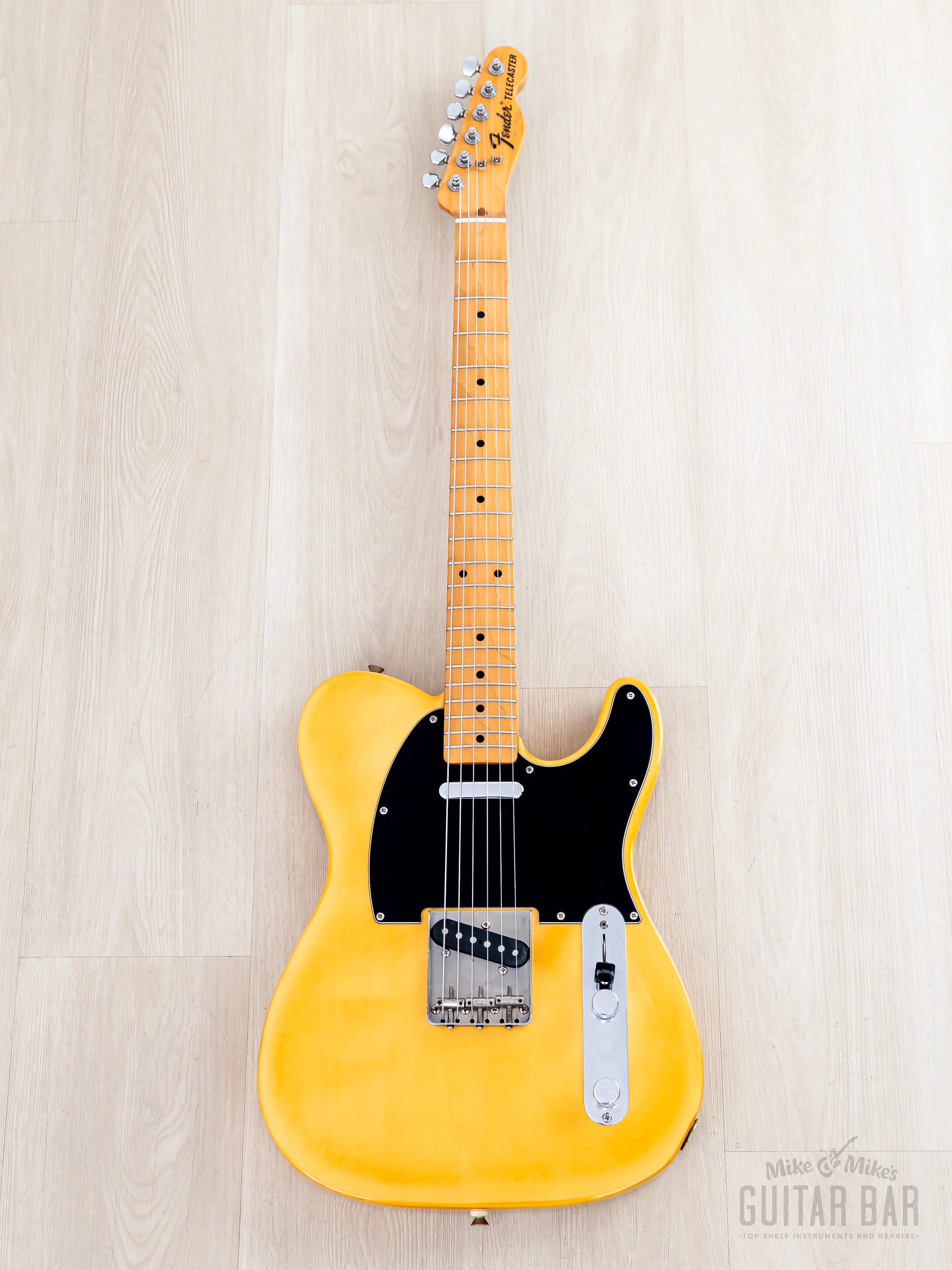 1991 Fender Telecaster ‘72 Vintage Reissue TL72-500 Butterscotch, Japan MIJ Fujigen - Image 2