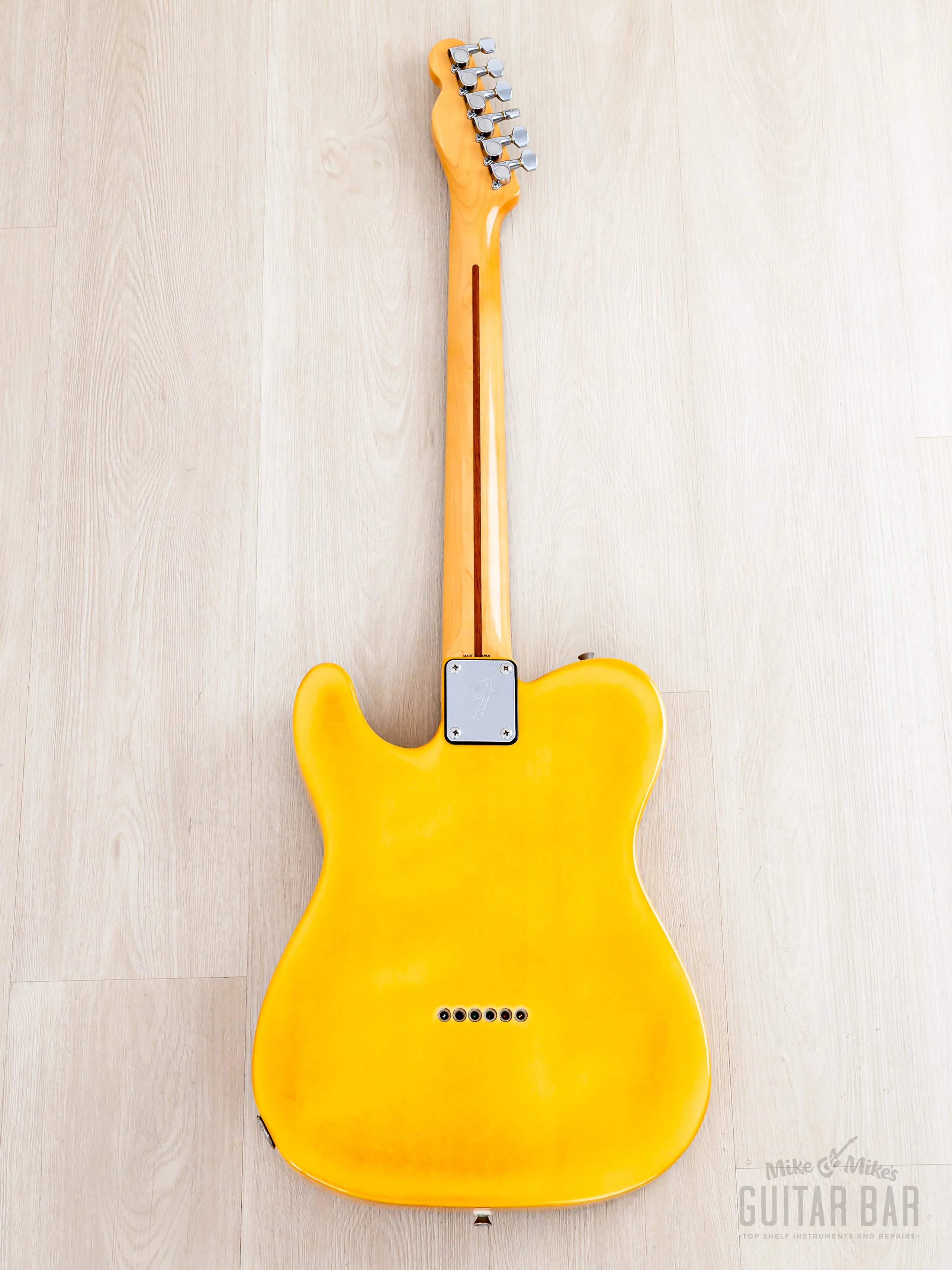 1991 Fender Telecaster ‘72 Vintage Reissue TL72-500 Butterscotch, Japan MIJ Fujigen - Image 3
