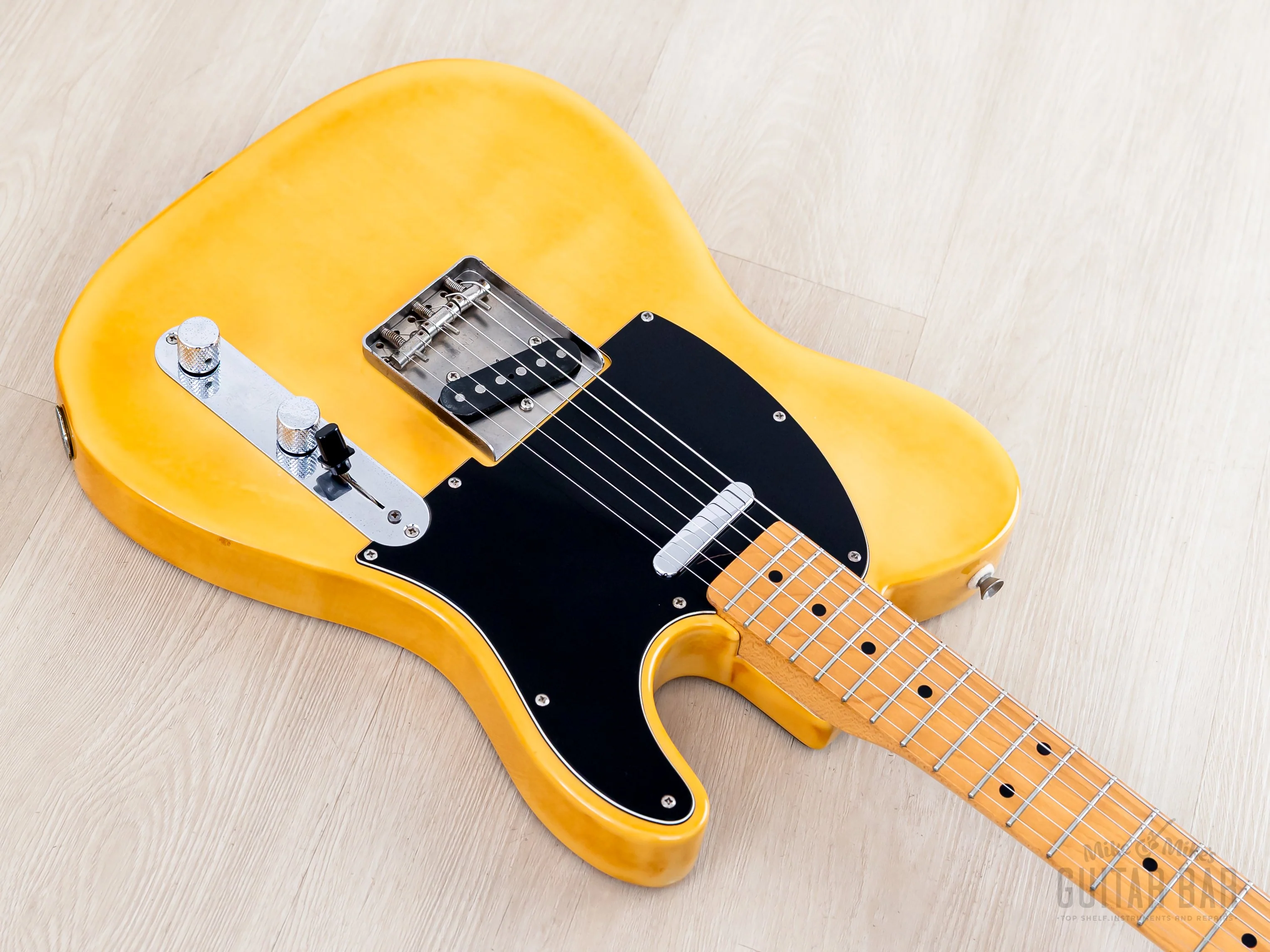 1991 Fender Telecaster ‘72 Vintage Reissue TL72-500 Butterscotch, Japan MIJ Fujigen - Image 9