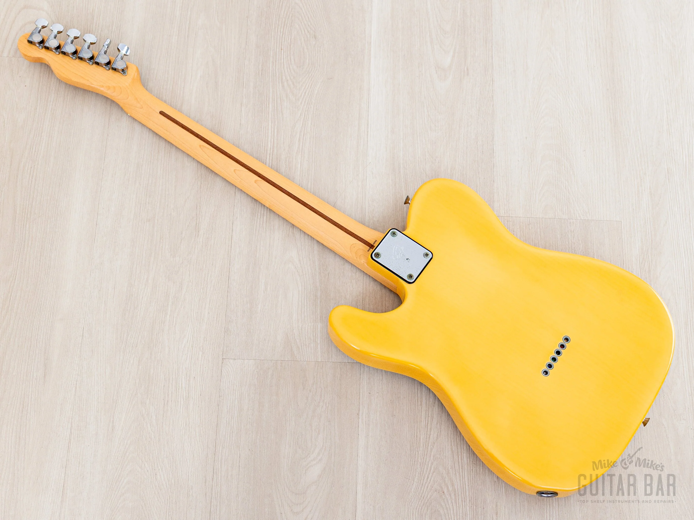 1991 Fender Telecaster ‘72 Vintage Reissue TL72-53 Butterscotch w/ Hangtags, Japan MIJ Fujigen - Image 13