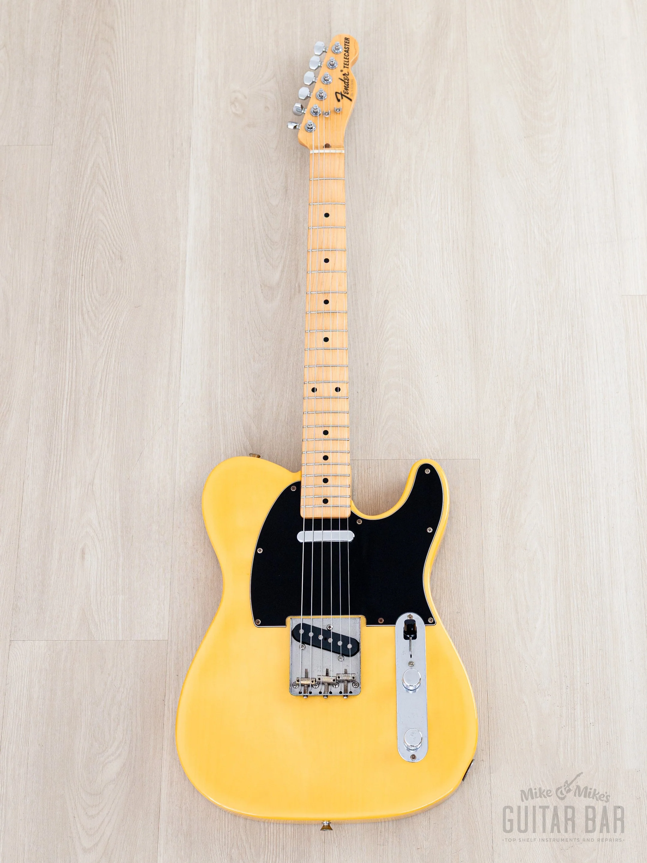 1991 Fender Telecaster ‘72 Vintage Reissue TL72-53 Butterscotch w/ Hangtags, Japan MIJ Fujigen - Image 2