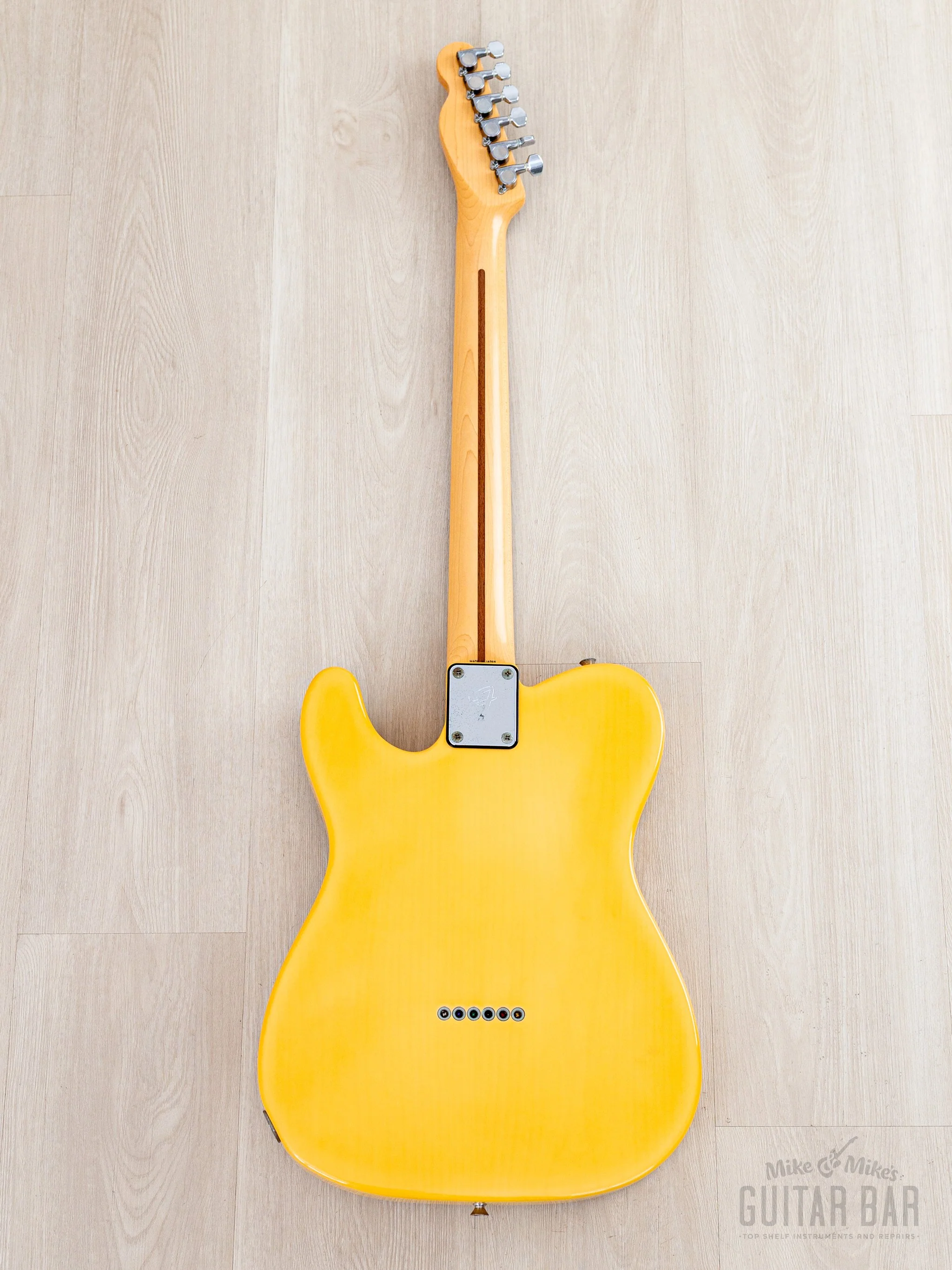 1991 Fender Telecaster ‘72 Vintage Reissue TL72-53 Butterscotch w/ Hangtags, Japan MIJ Fujigen - Image 3