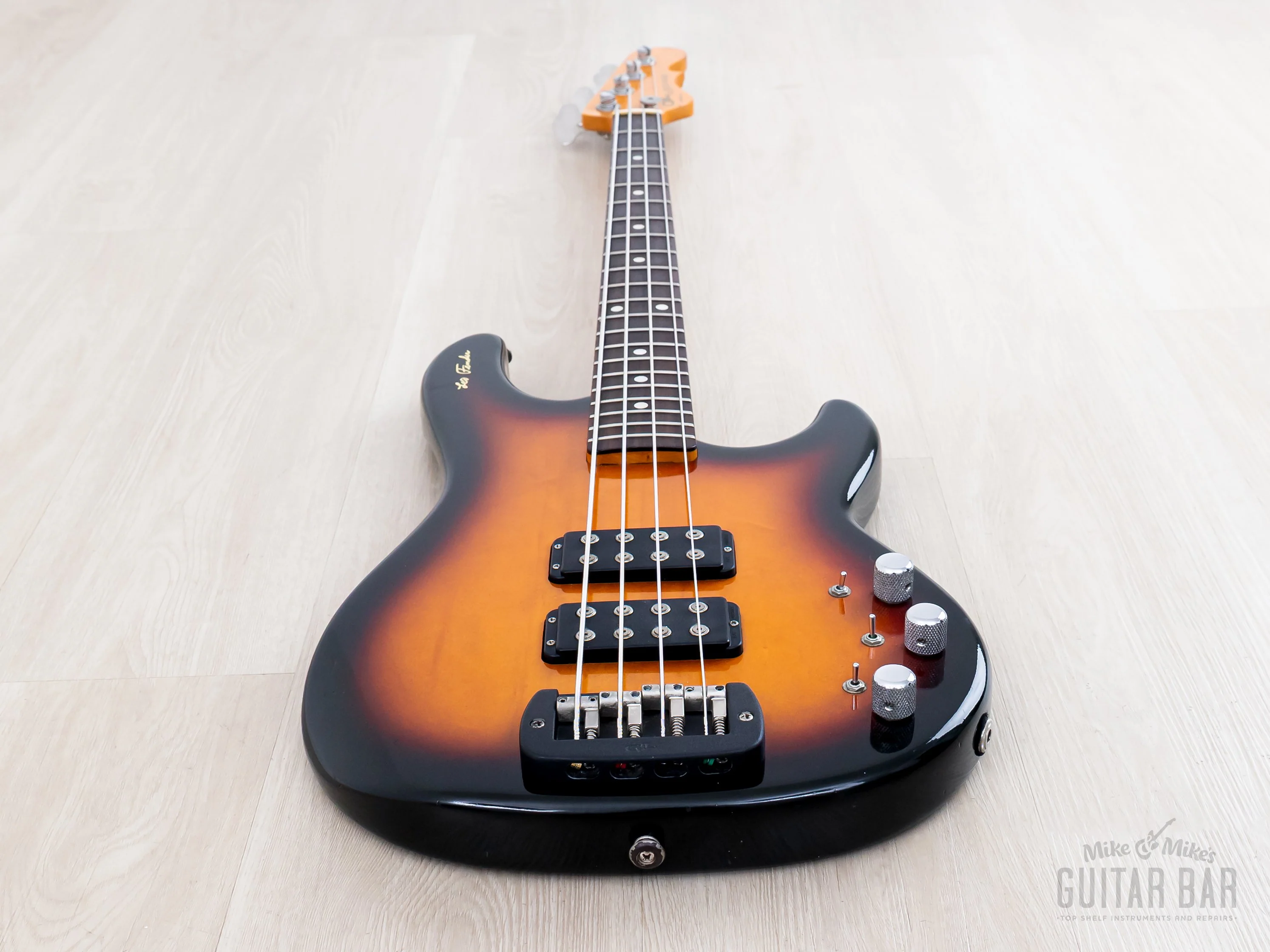 1991 G&L Signature Series L-2000 Bass Sunburst, 100% Original w/ Case - Image 11