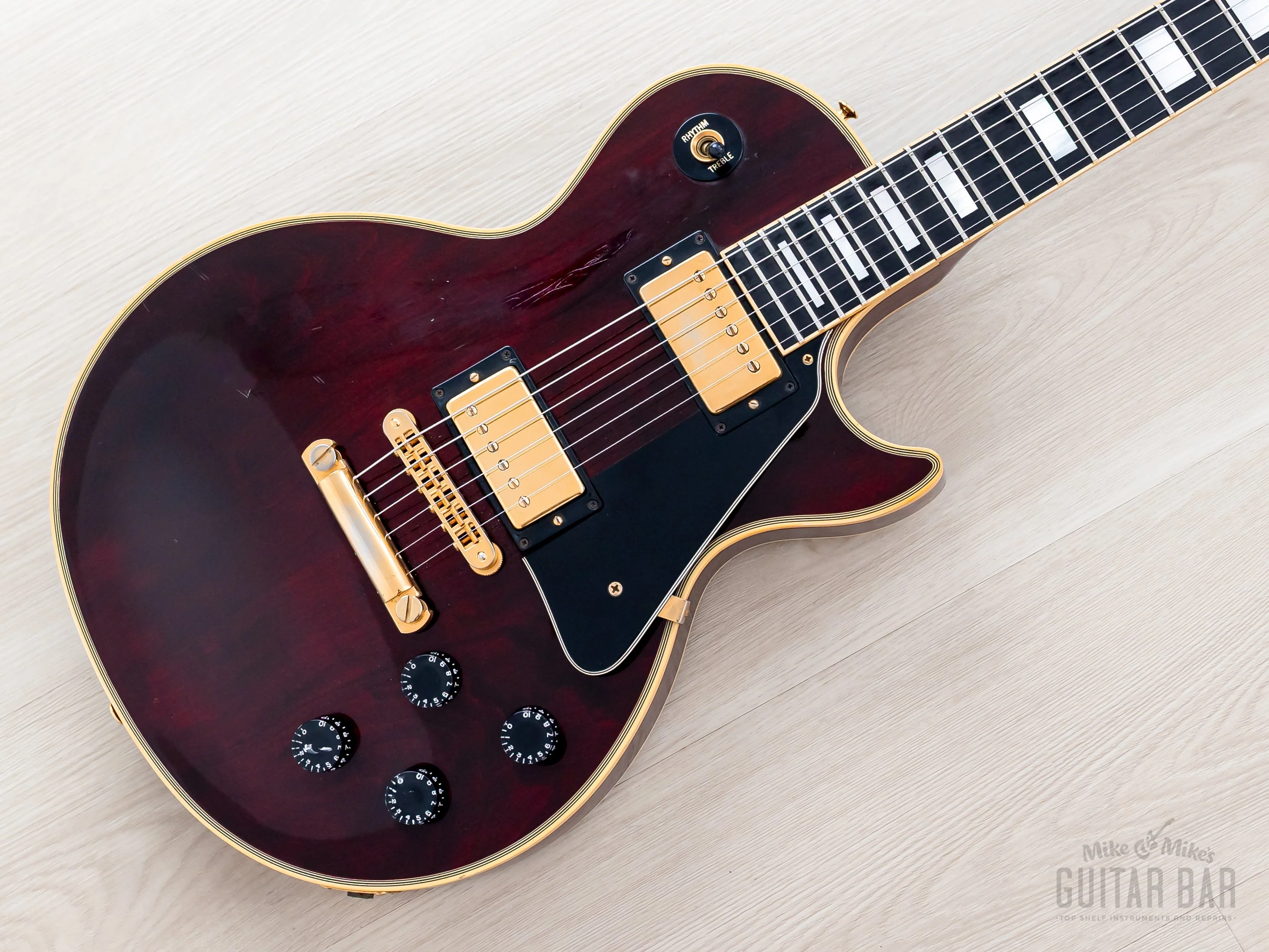 1991 Gibson Les Paul Custom Wine Red w/ 57 Classic PAFs, Case