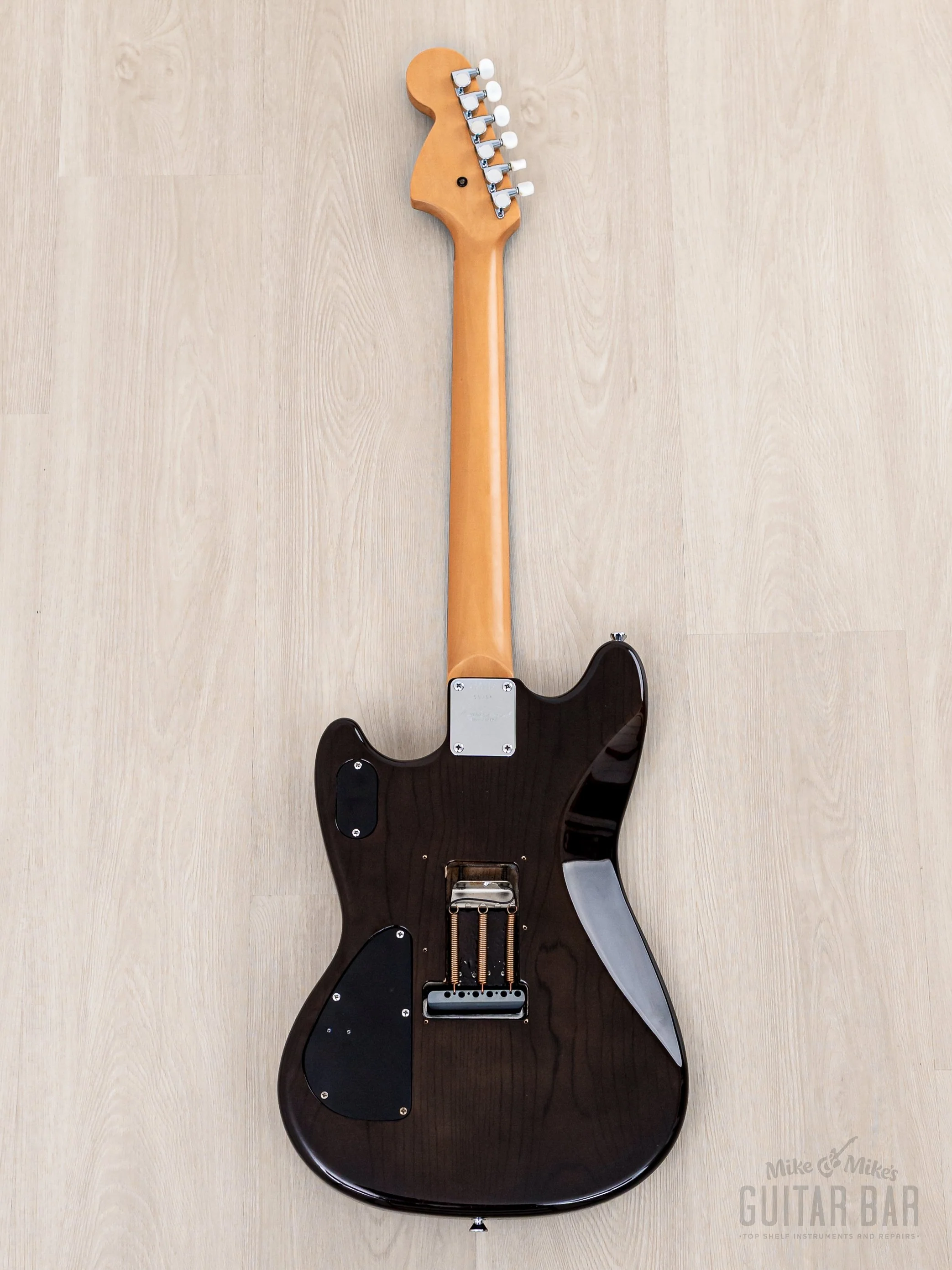 1991 Levinson Blade MG-2 Offset Electric Guitar Trans Black w/ Active EQ/Boost, Japan - Image 3