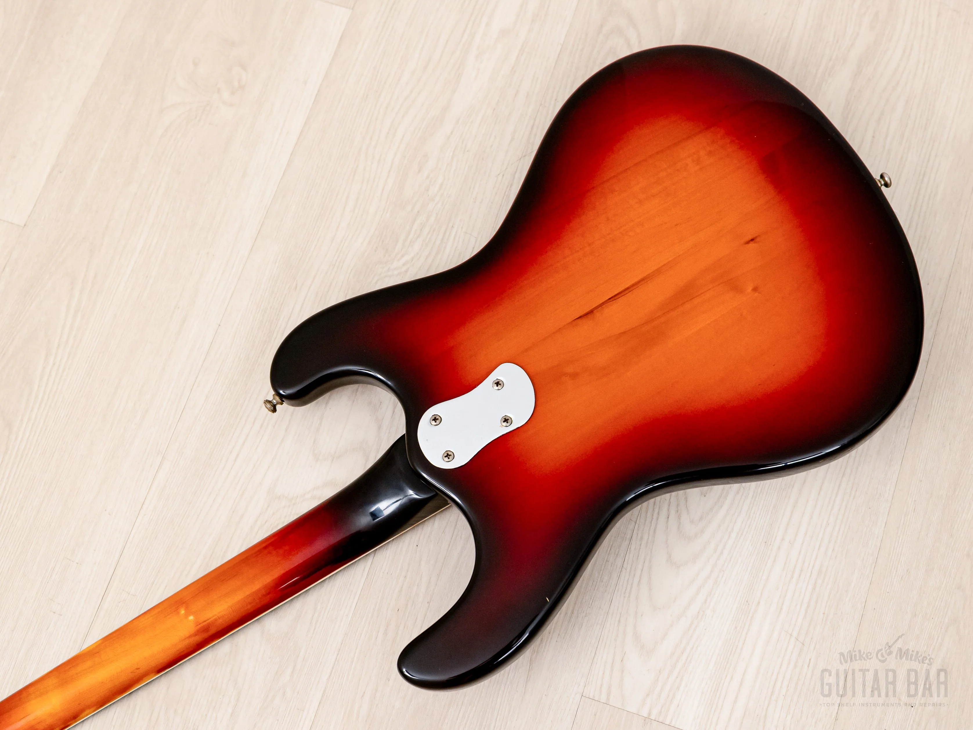 1991 Mosrite Ventures Model USA-Made "Built in Soul" Sunburst w/ Vibramute & Case, Semie Moseley - Image 15