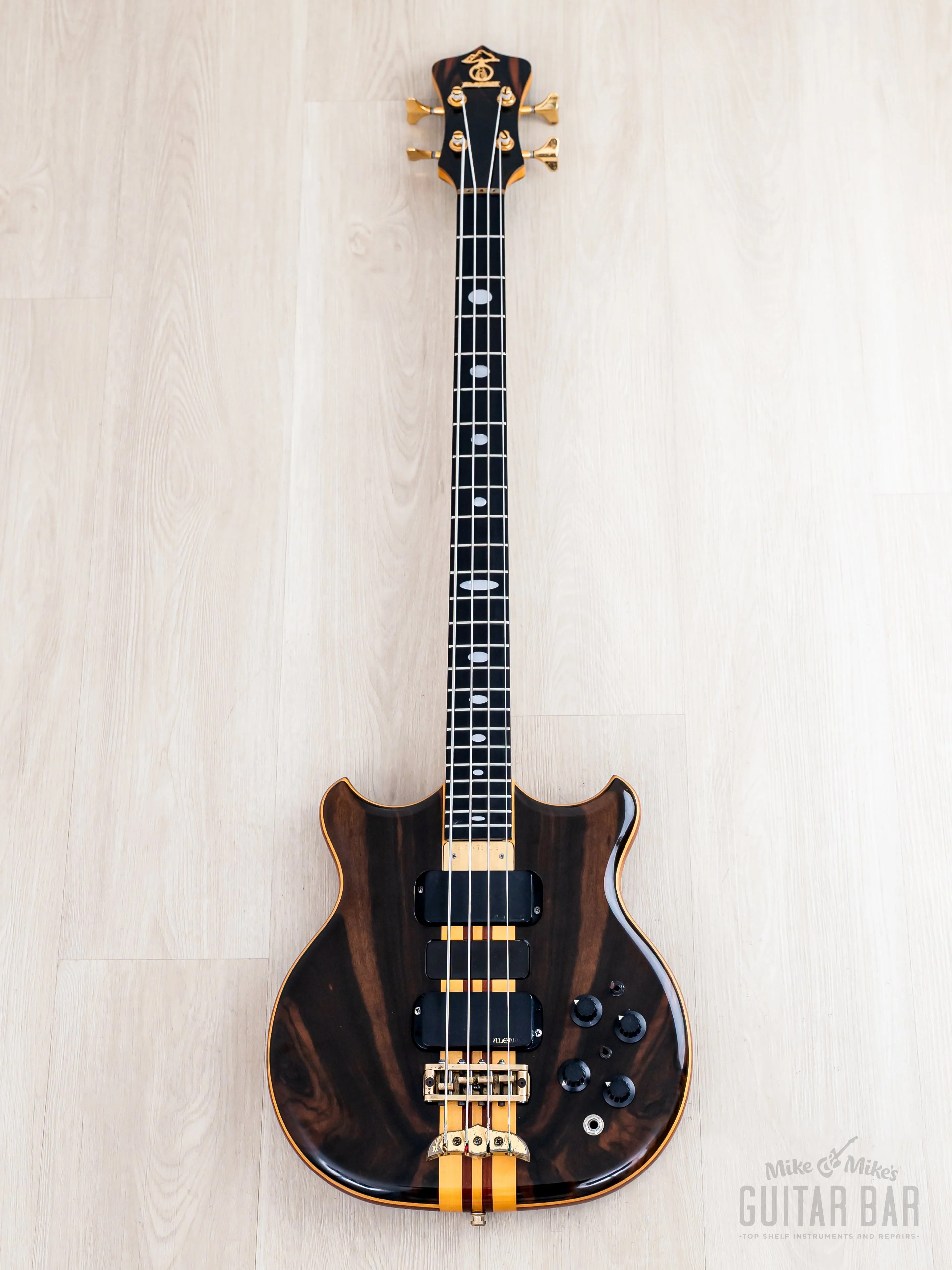 1992 Alembic Signature Series RCMSB-4 Medium Scale Bass w/ Case & Hangtags, Stanley Clarke - Image 2