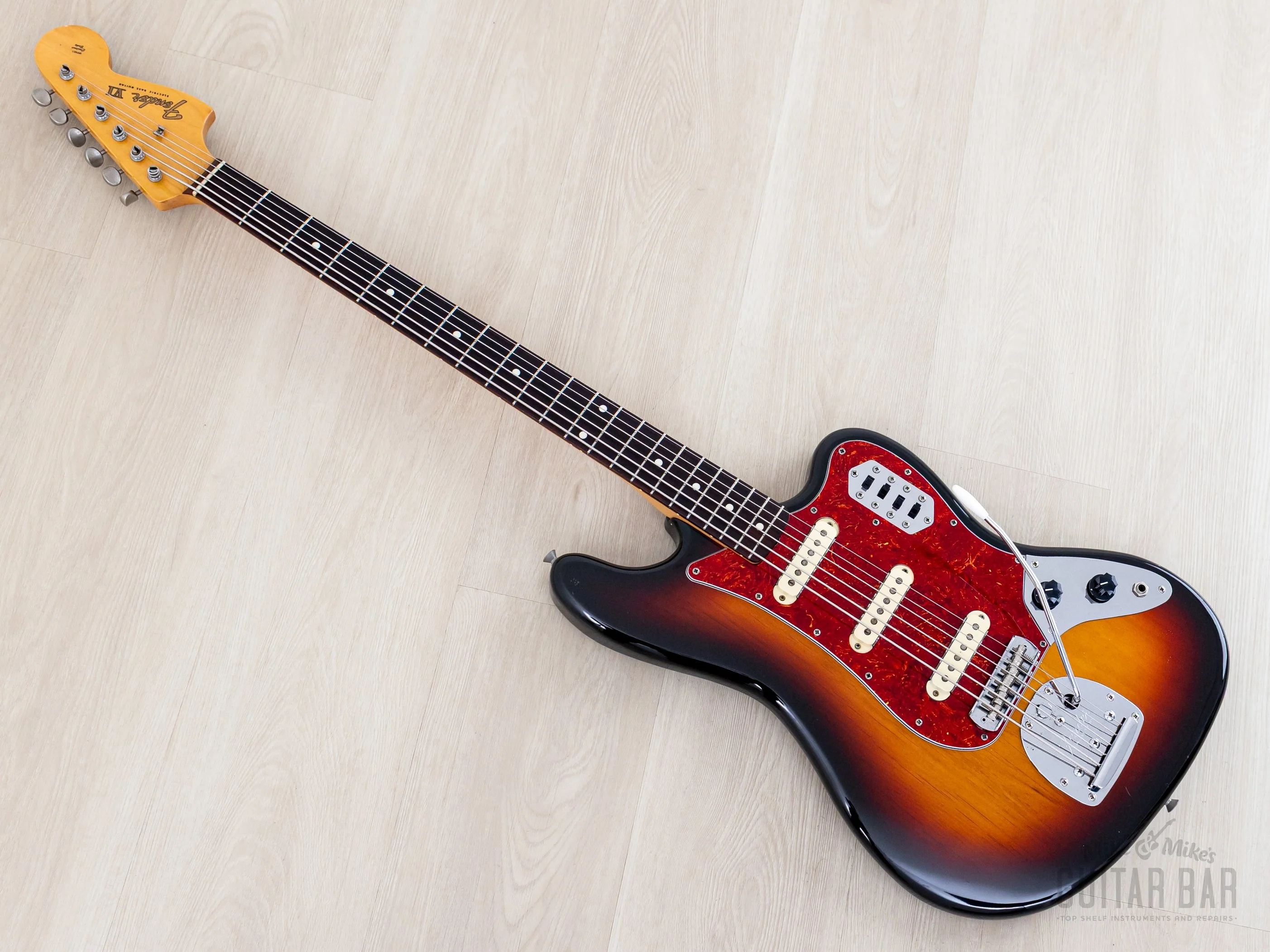 1992 Fender Custom Edition Bass VI Sunburst, 100% Original, Japan MIJ Fujigen - Image 12