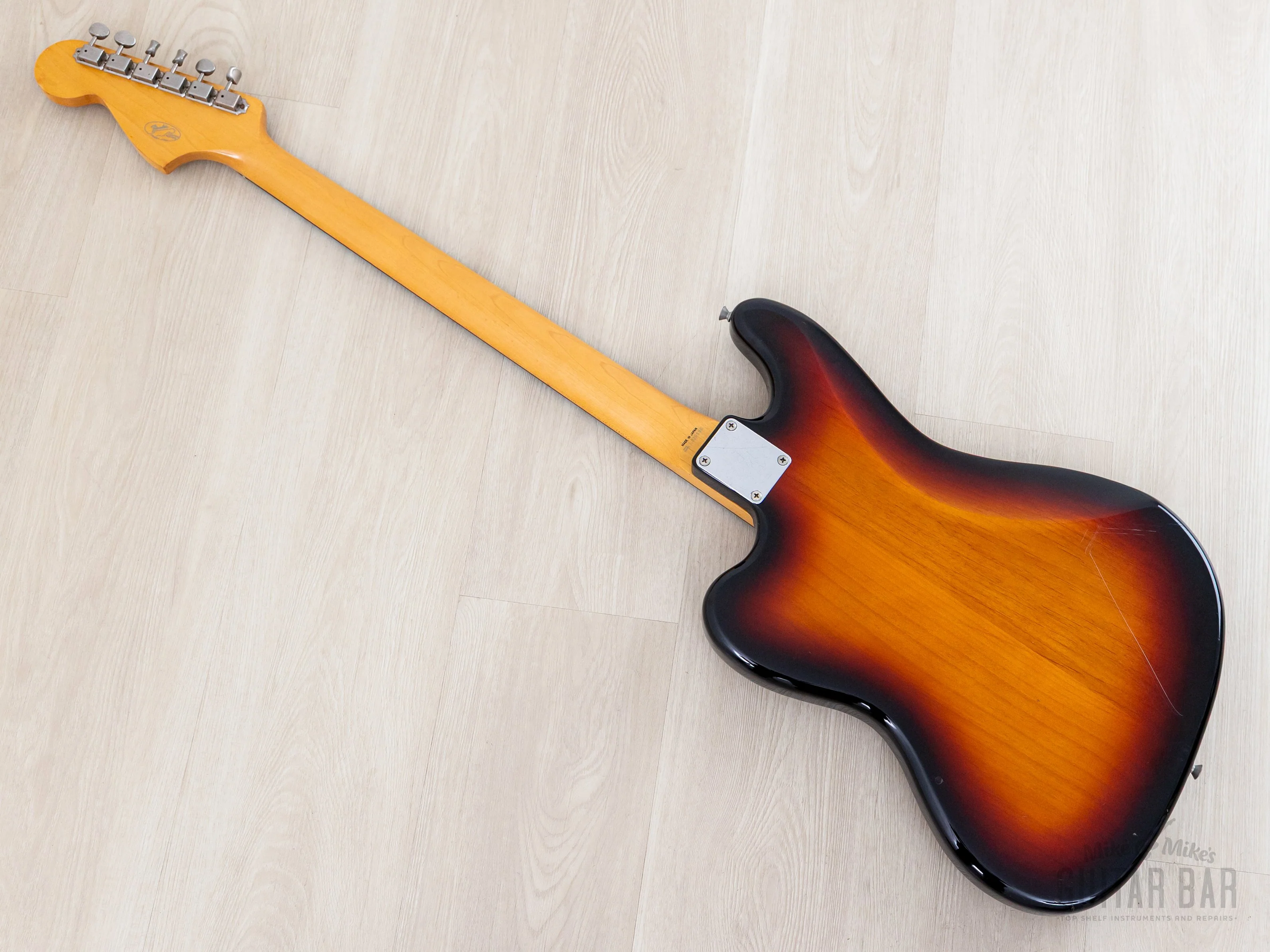 1992 Fender Custom Edition Bass VI Sunburst, 100% Original, Japan MIJ Fujigen - Image 13