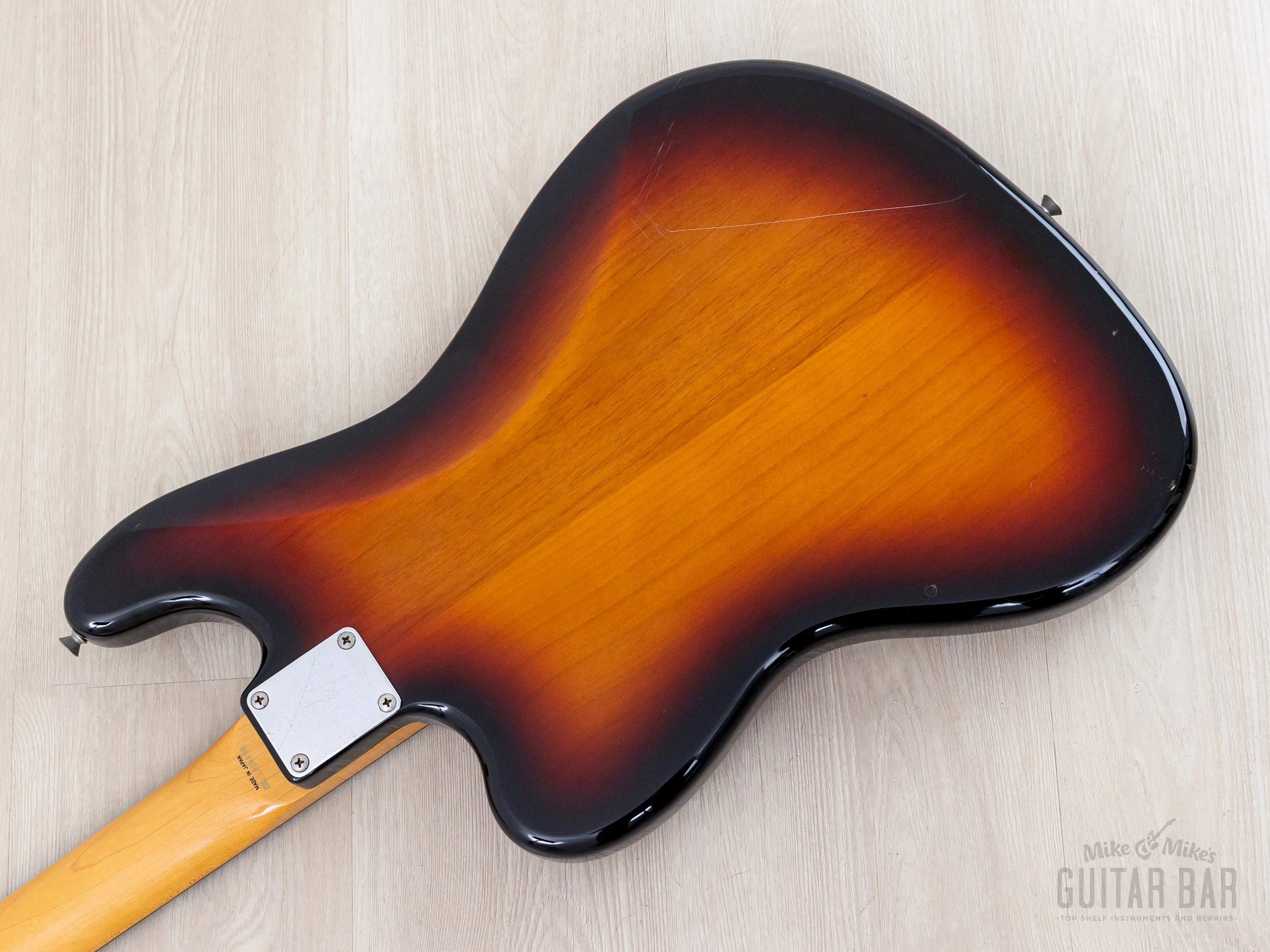 1992 Fender Custom Edition Bass VI Sunburst, 100% Original, Japan MIJ Fujigen - Image 15