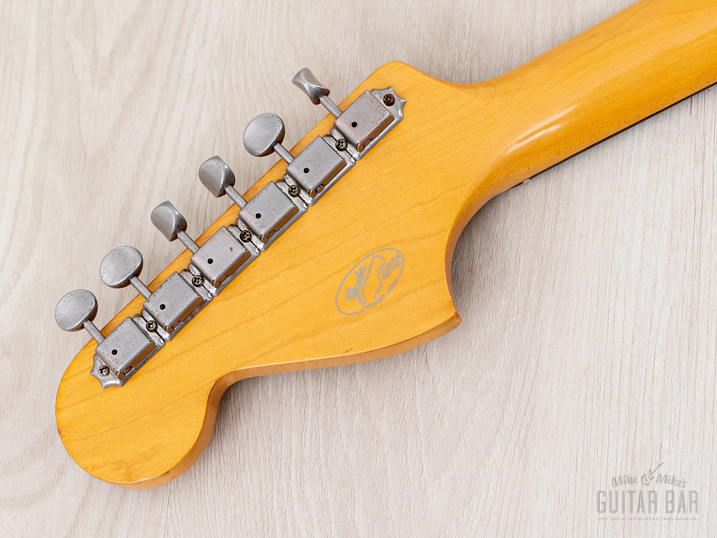 1992 Fender Custom Edition Bass VI Sunburst, 100% Original, Japan MIJ Fujigen - Image 5