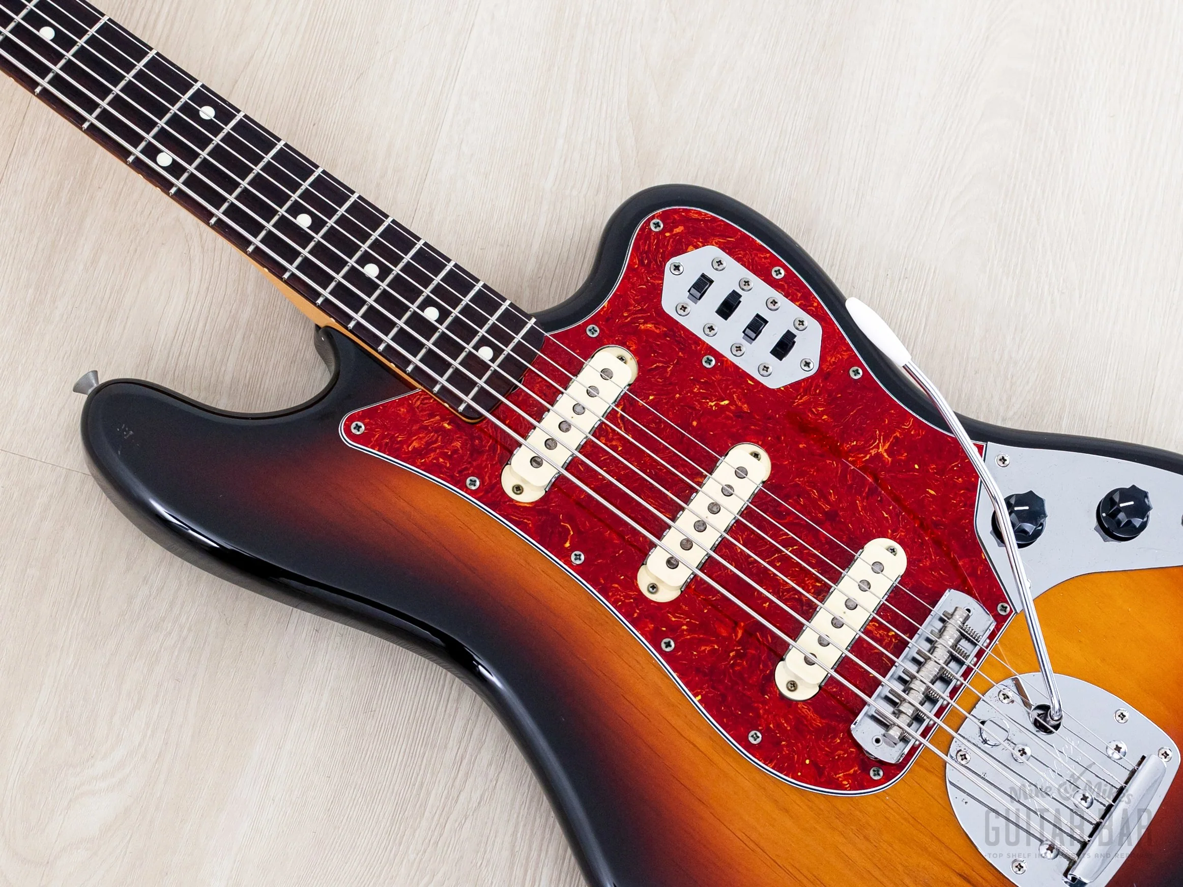 1992 Fender Custom Edition Bass VI Sunburst, 100% Original, Japan MIJ Fujigen - Image 7