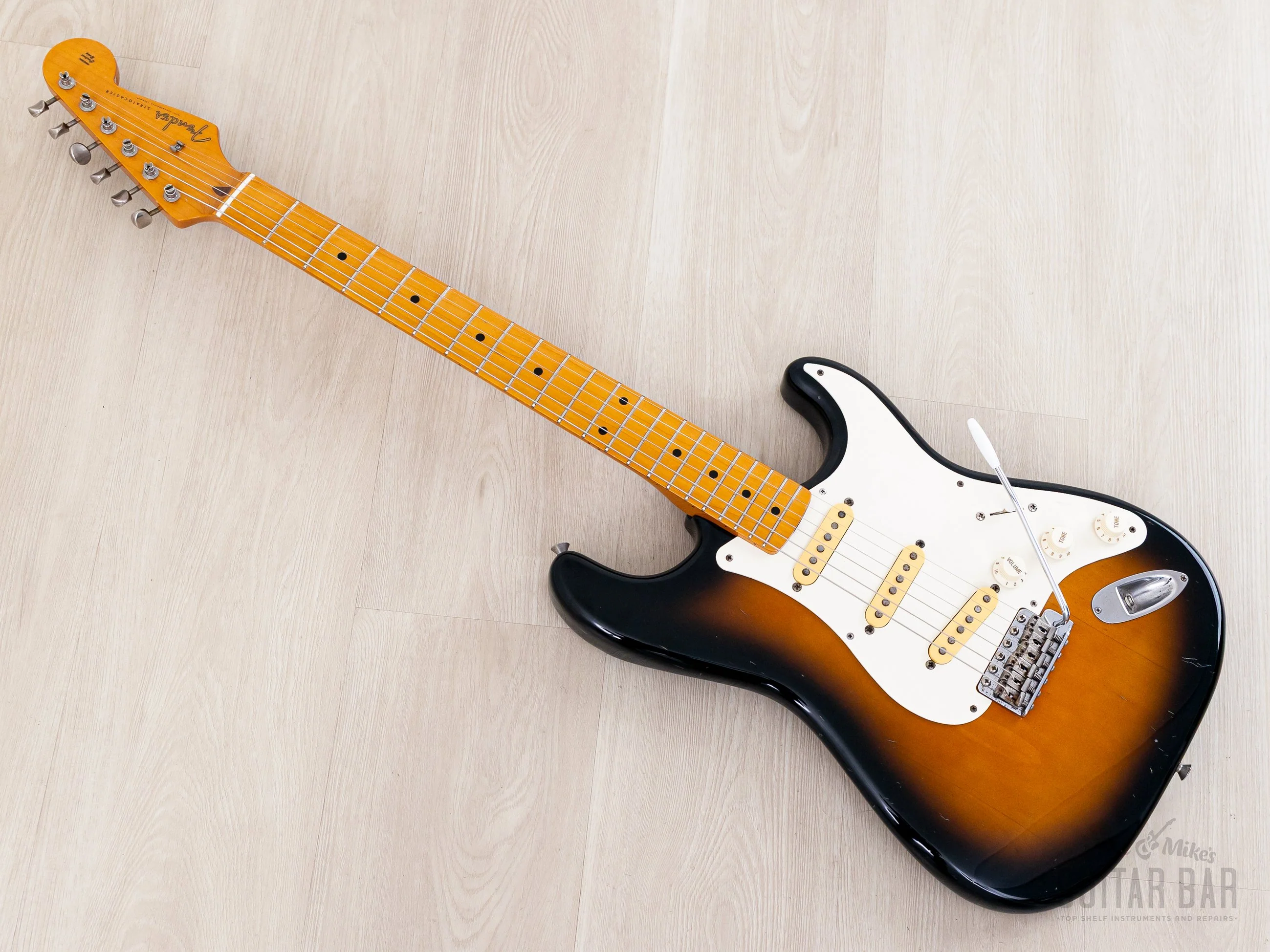 1992 Fender Stratocaster ‘57 Vintage Reissue ST57-53 Sunburst, Japan MIJ Fujigen - Image 12