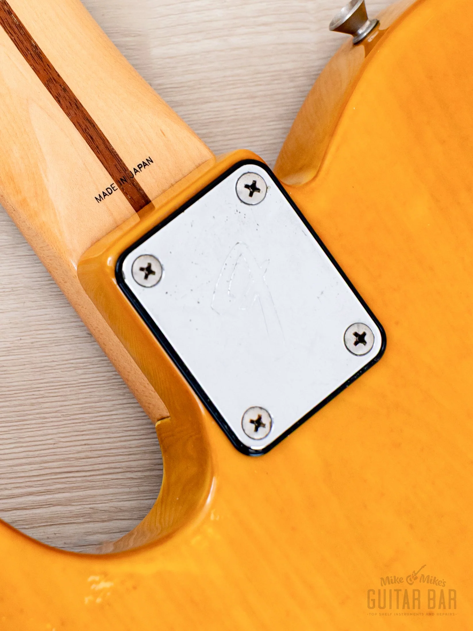 1992 Fender Telecaster ‘72 Vintage Reissue TL72-58 Butterscotch, Japan MIJ Fujigen - Image 16