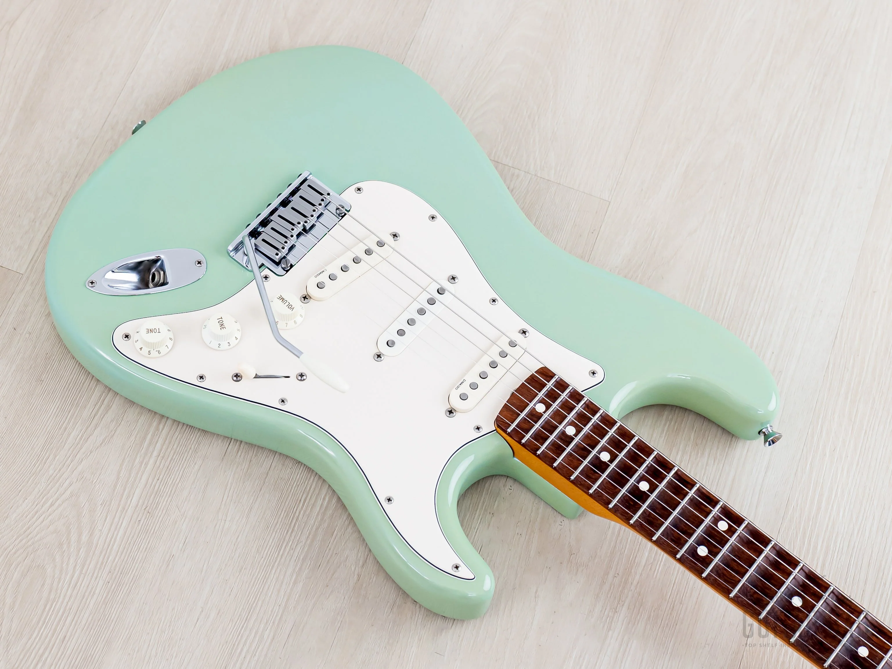 1992 Fender Yngwie Malmsteen Stratocaster USA Sonic Blue, Near-Mint w/ Case - Image 10