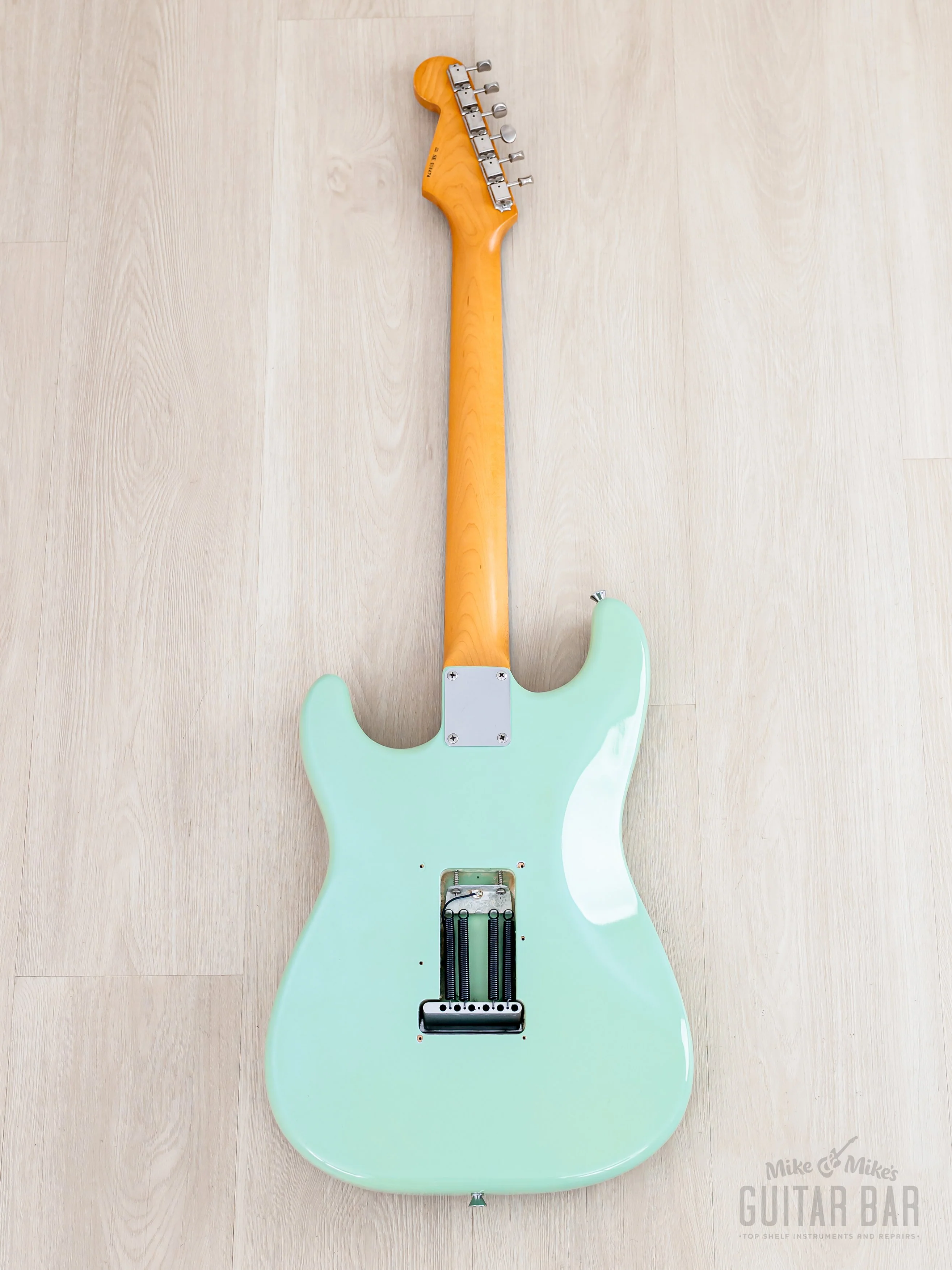 1992 Fender Yngwie Malmsteen Stratocaster USA Sonic Blue, Near-Mint w/ Case - Image 3