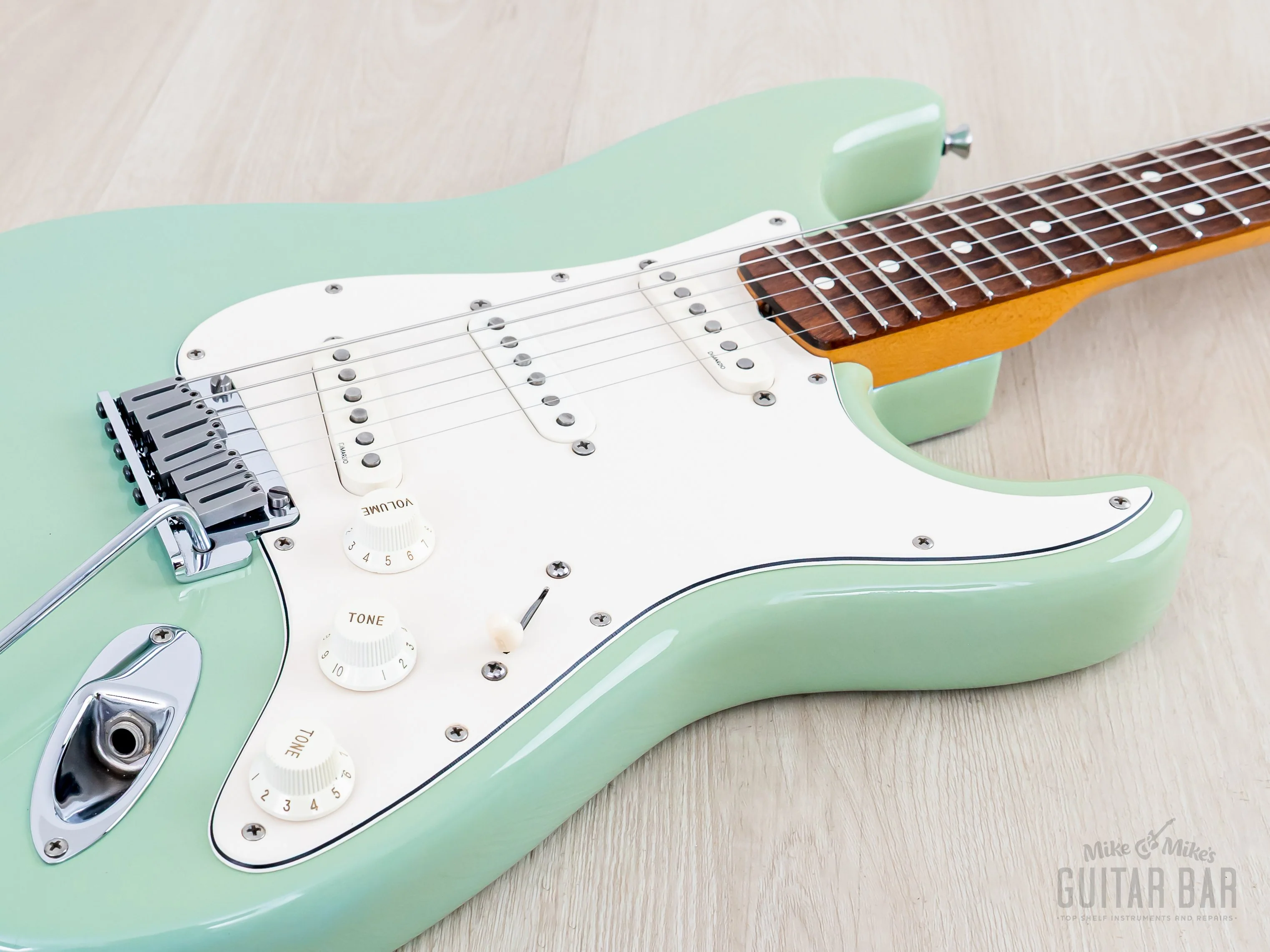 1992 Fender Yngwie Malmsteen Stratocaster USA Sonic Blue, Near-Mint w/ Case - Image 7