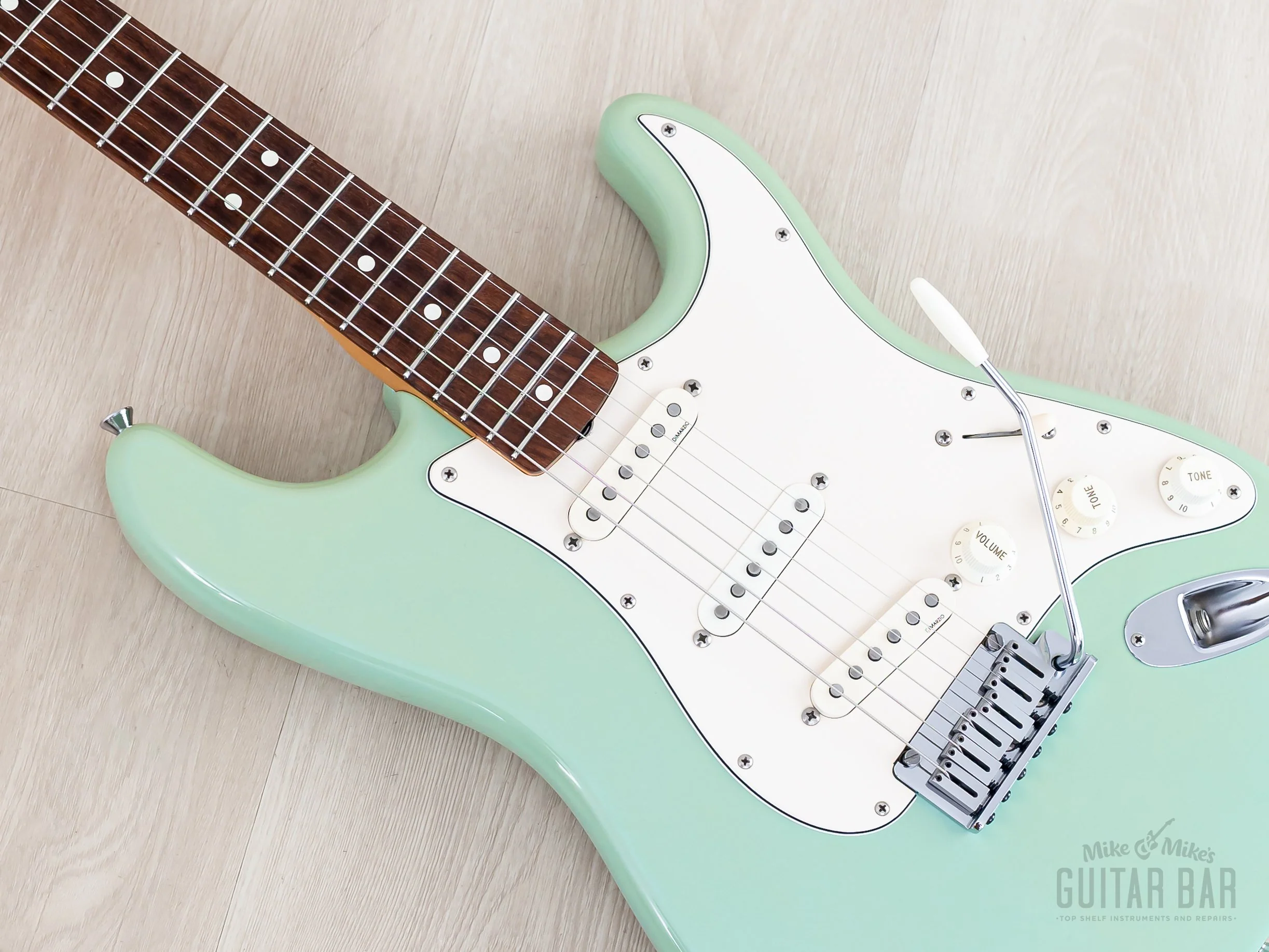 1992 Fender Yngwie Malmsteen Stratocaster USA Sonic Blue, Near-Mint w/ Case - Image 8