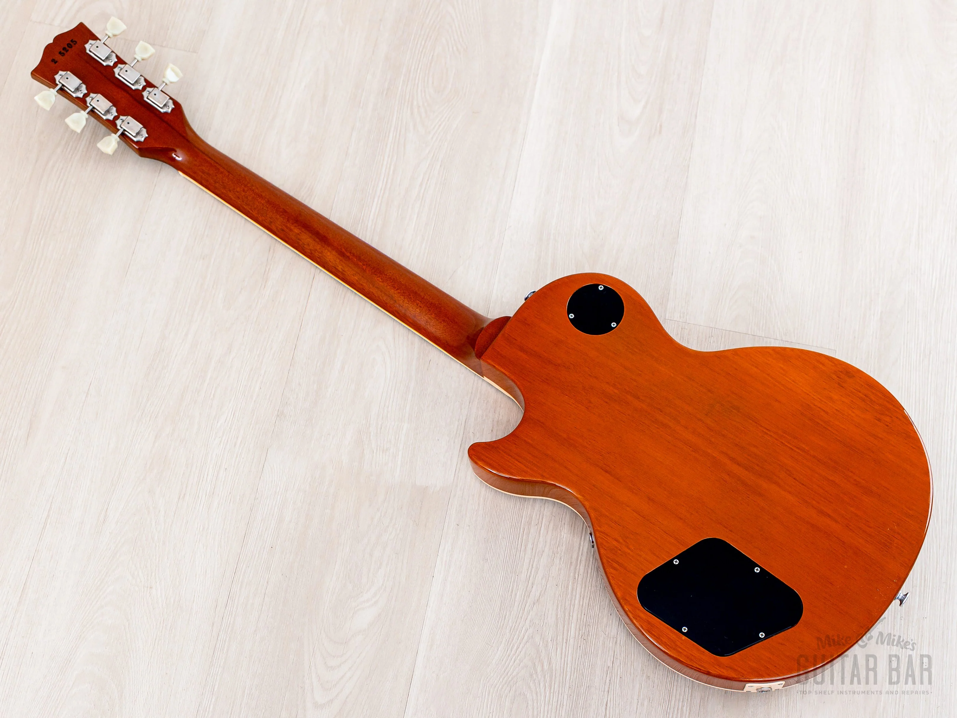 1992 Gibson Les Paul Classic Plus Trans Amber Flame Top, 100% Original w/ Case, Lightweight - Image 12