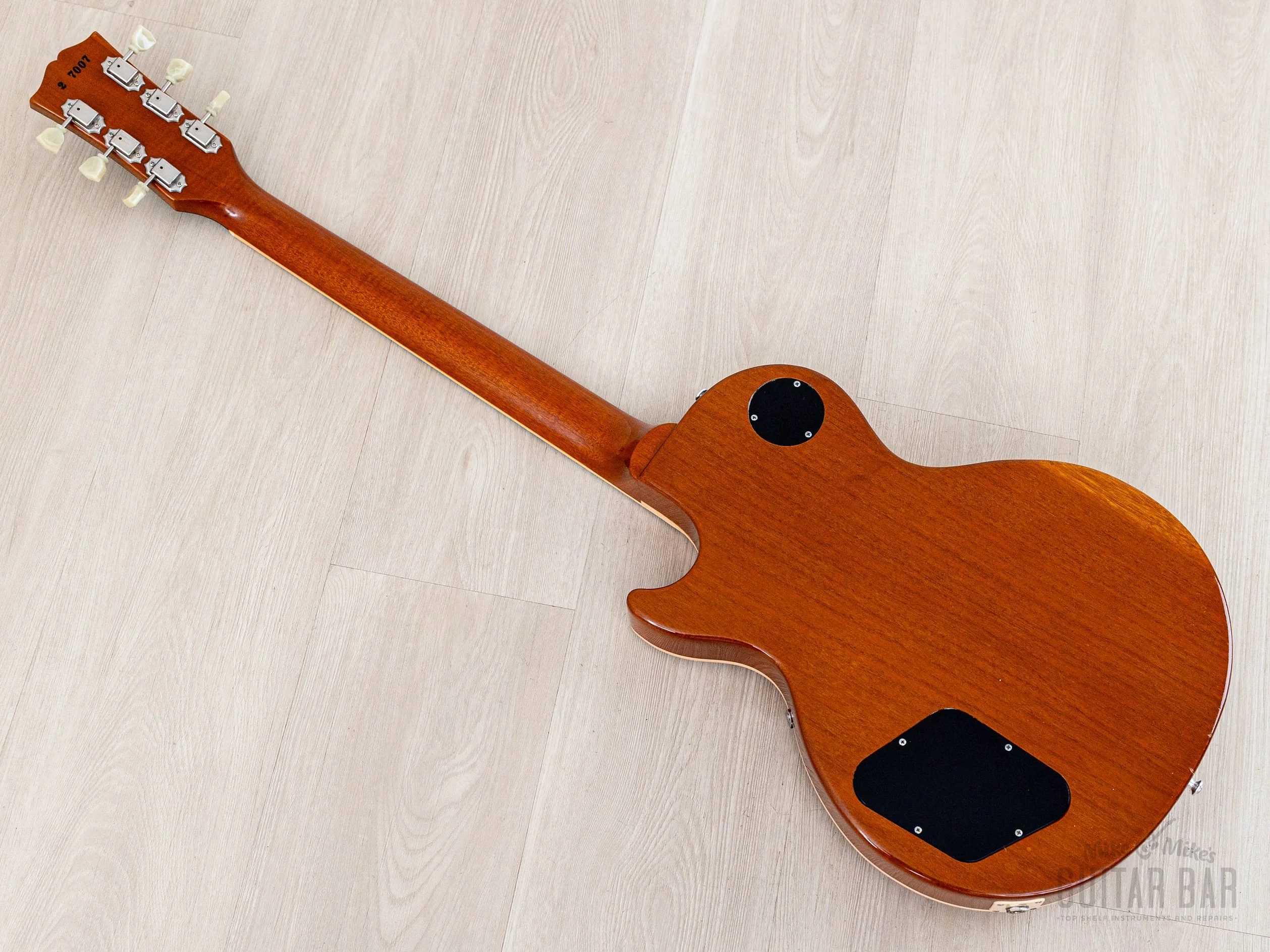 1992 Gibson Les Paul Classic Plus Trans Amber Monster Top, Near-Mint w/ Tone Specific 57/61 PAFs, Case - Image 12