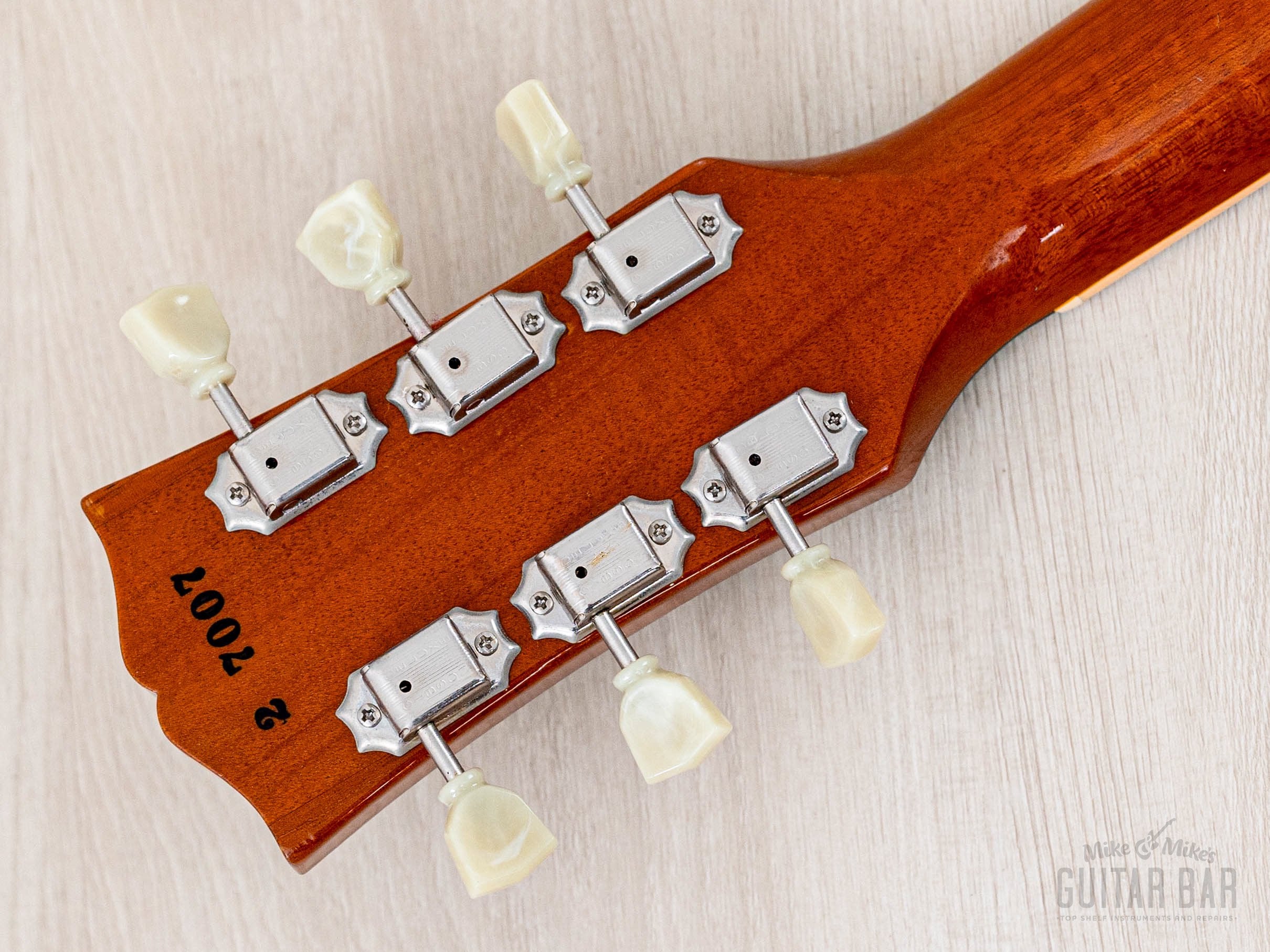 1992 Gibson Les Paul Classic Plus Trans Amber Monster Top, Near-Mint w/ Tone Specific 57/61 PAFs, Case - Image 5