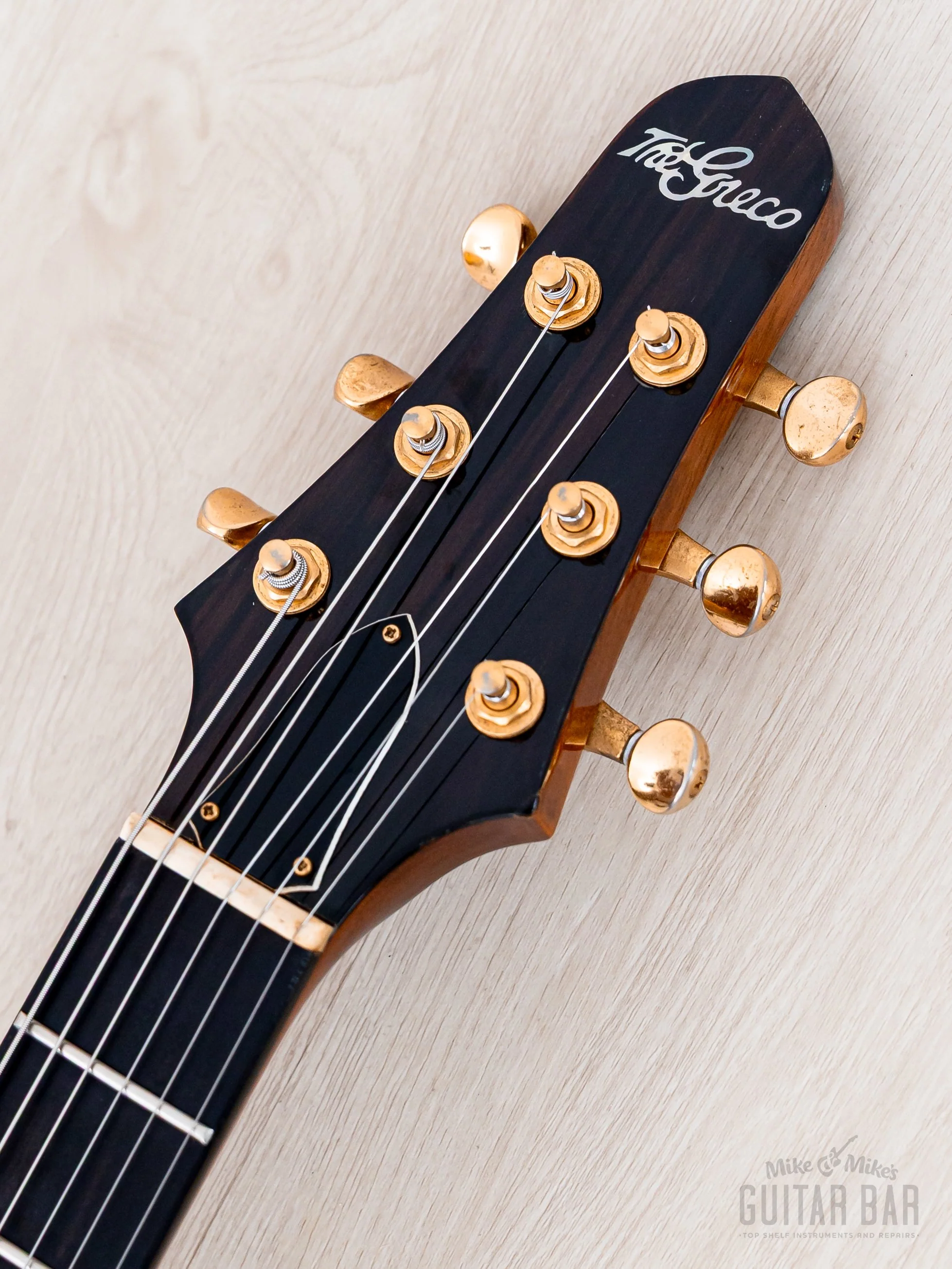 1992 Greco RT-100 Rick Turner Vintage Guitar, 1 of 60 w/ Dry Pickups, Japan Fujigen - Image 4