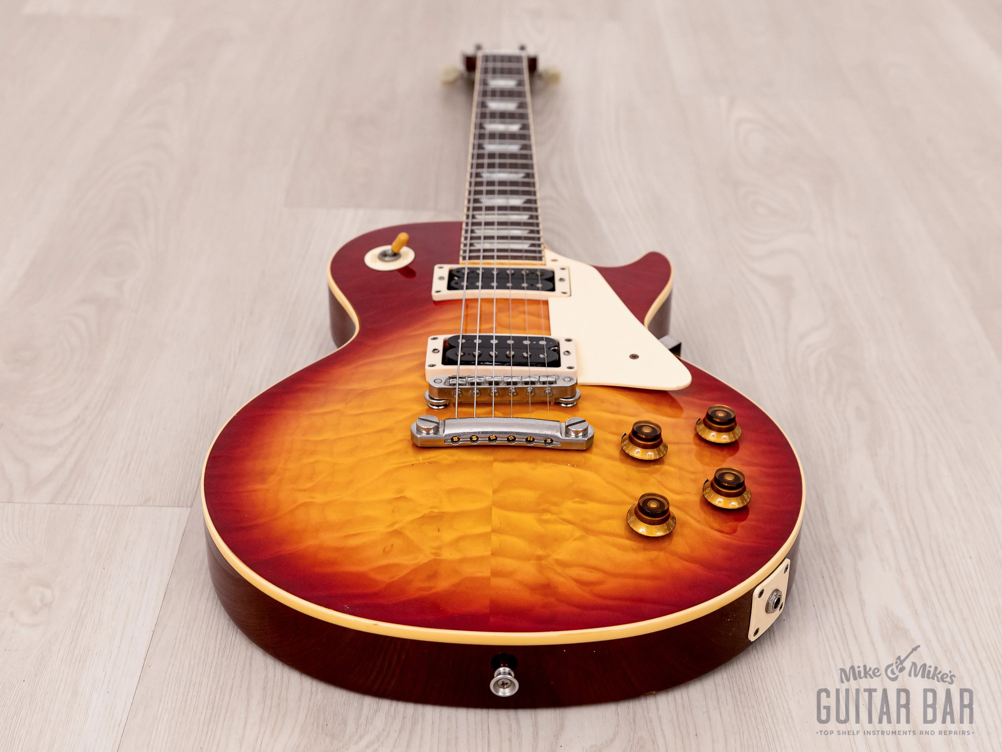 1992 Orville by Gibson Les Paul Standard LPS-QM Quilted Maple Top w/ 57 Classic PAFs, Japan - Image 12