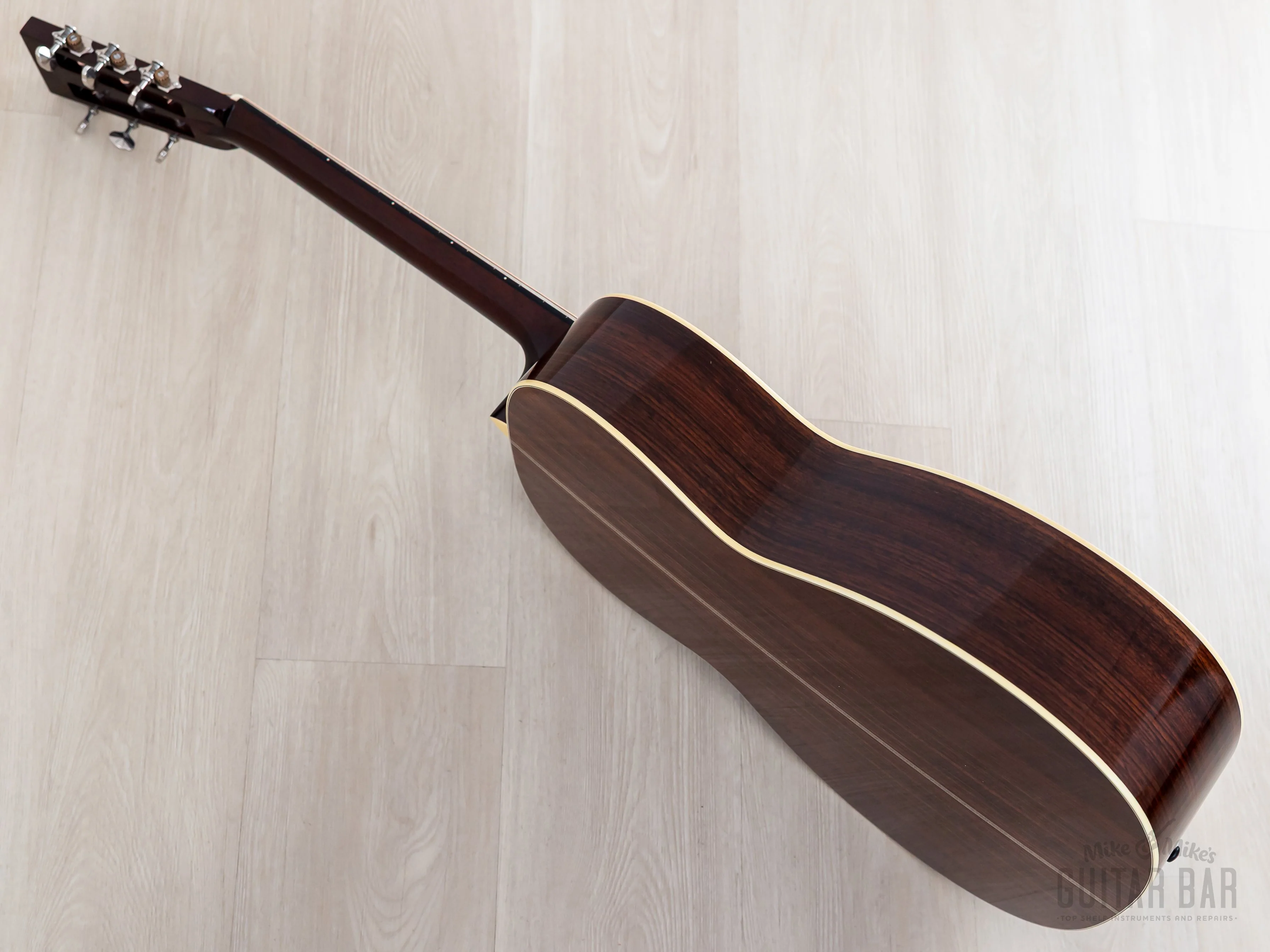 1993 Collings 0002H 12 Fret Long Scale Herringbone Acoustic Guitar, Near-Mint w/ Calton Flight Case - Image 15