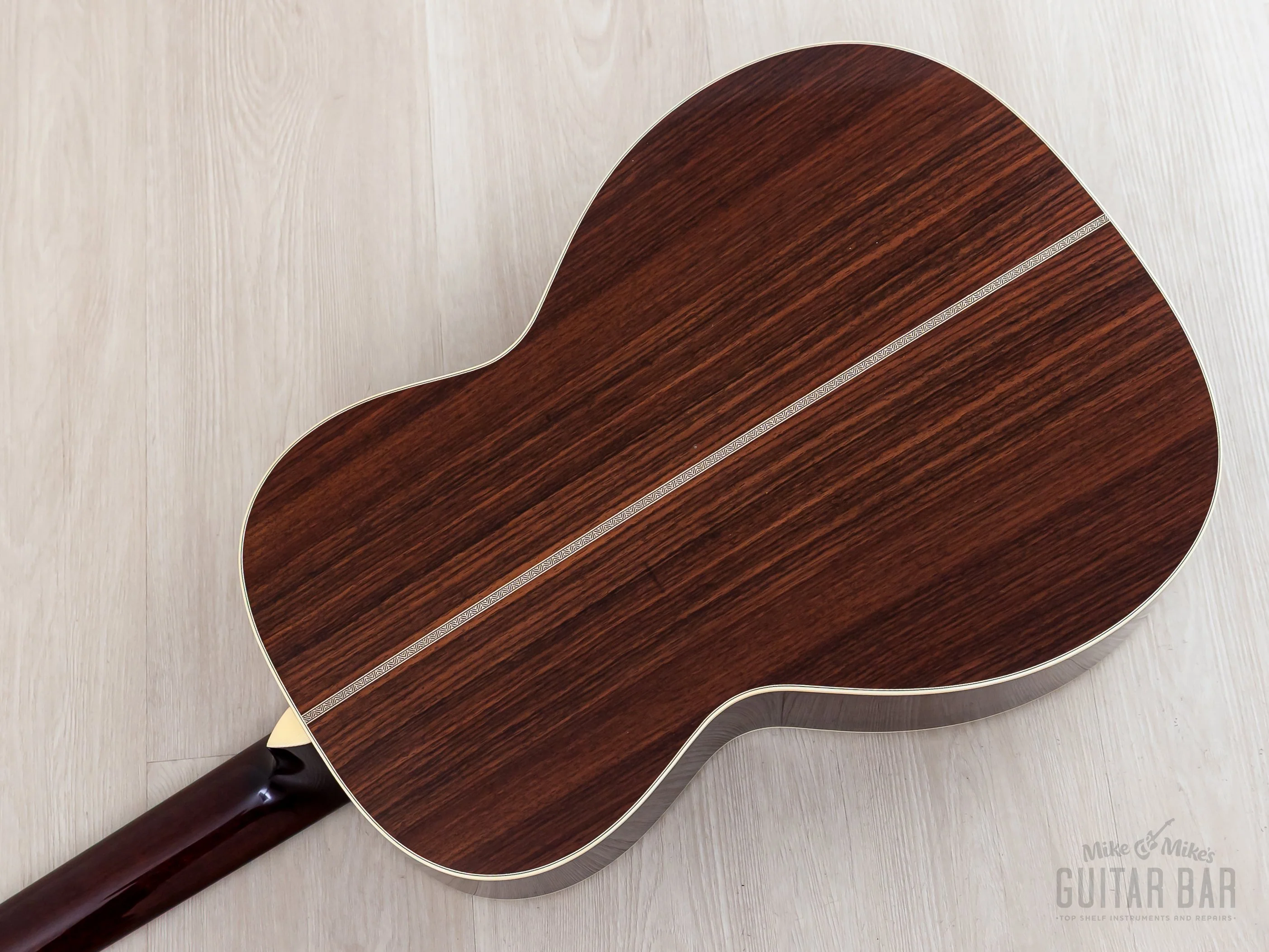 1993 Collings 0002H 12 Fret Long Scale Herringbone Acoustic Guitar, Near-Mint w/ Calton Flight Case - Image 18