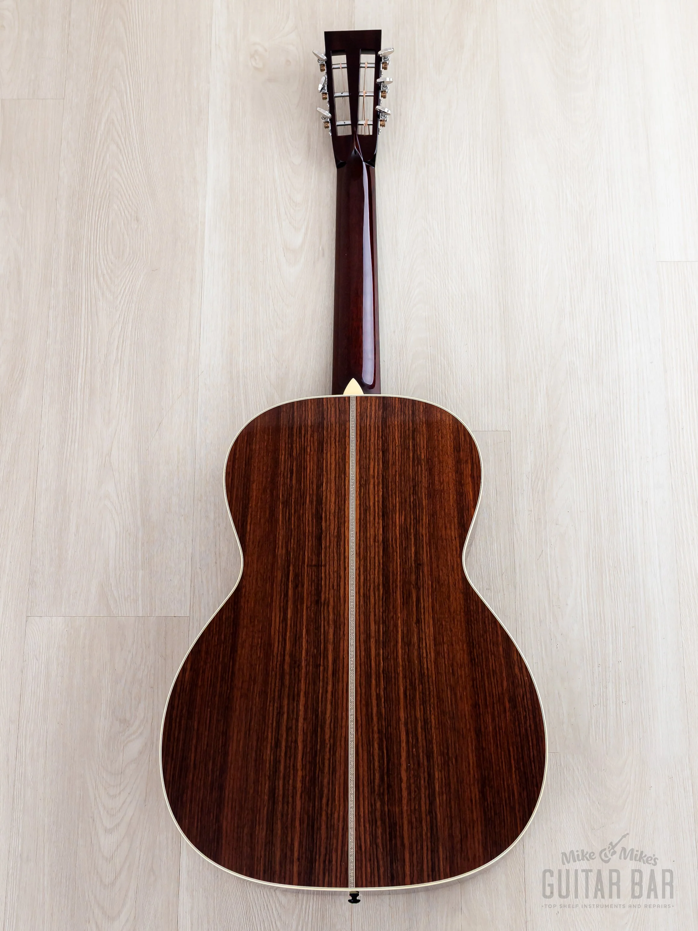 1993 Collings 0002H 12 Fret Long Scale Herringbone Acoustic Guitar, Near-Mint w/ Calton Flight Case - Image 3