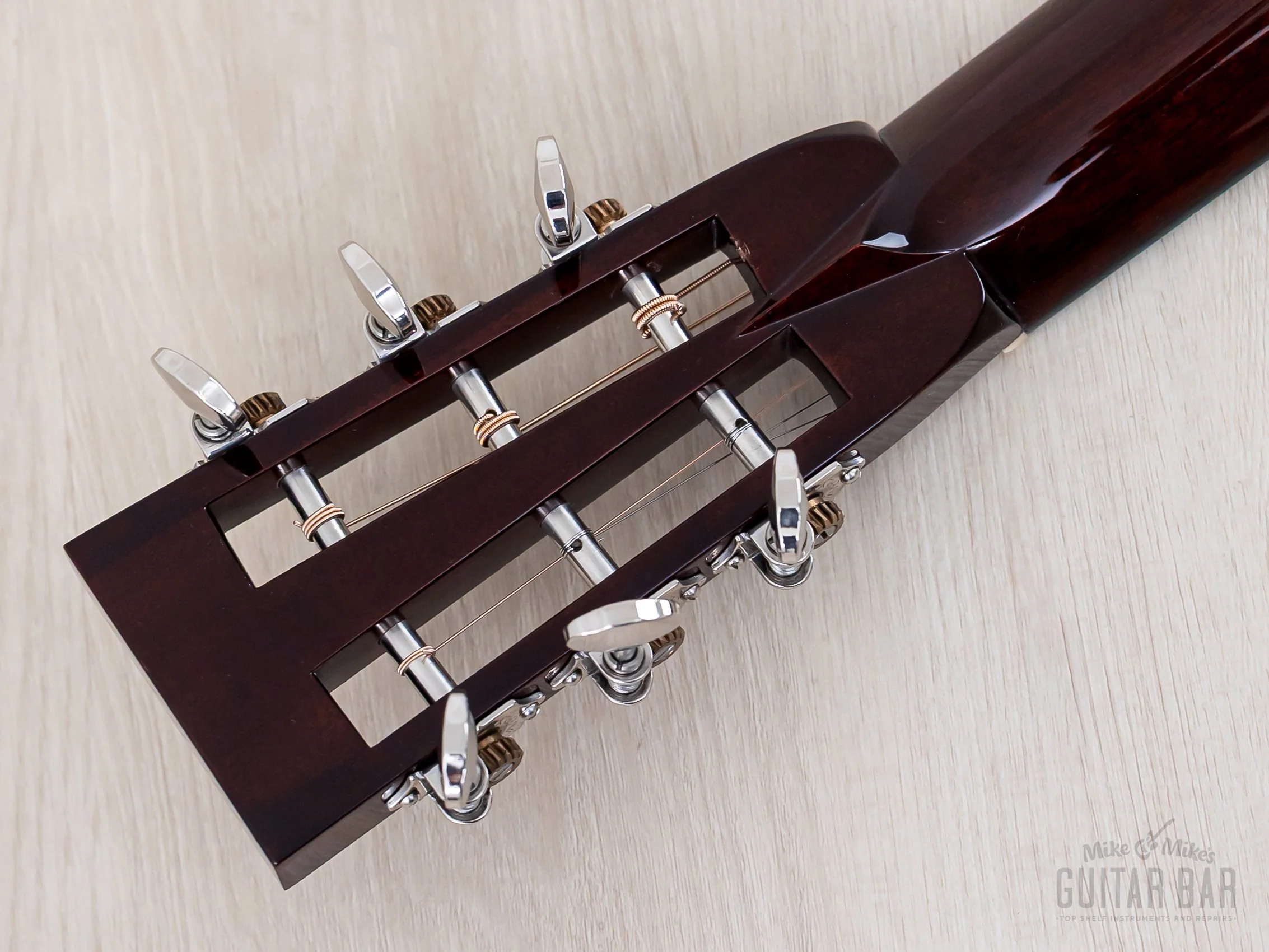 1993 Collings 0002H 12 Fret Long Scale Herringbone Acoustic Guitar, Near-Mint w/ Calton Flight Case - Image 5