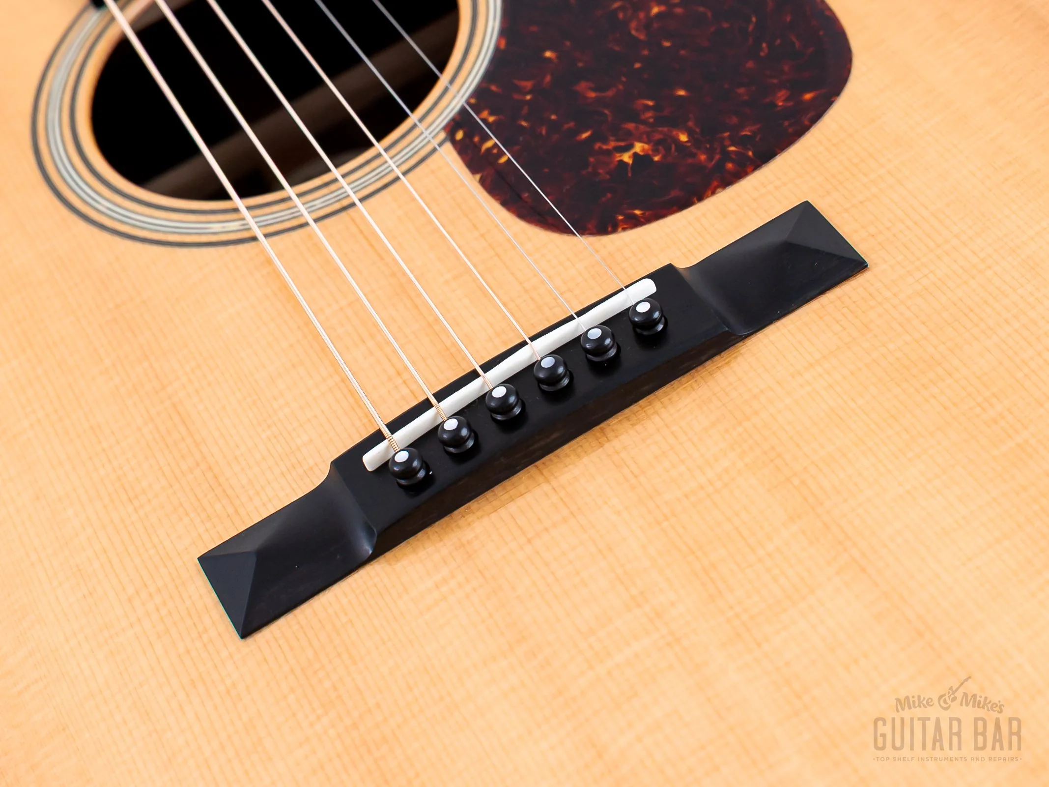 1993 Collings 0002H 12 Fret Long Scale Herringbone Acoustic Guitar, Near-Mint w/ Calton Flight Case - Image 9